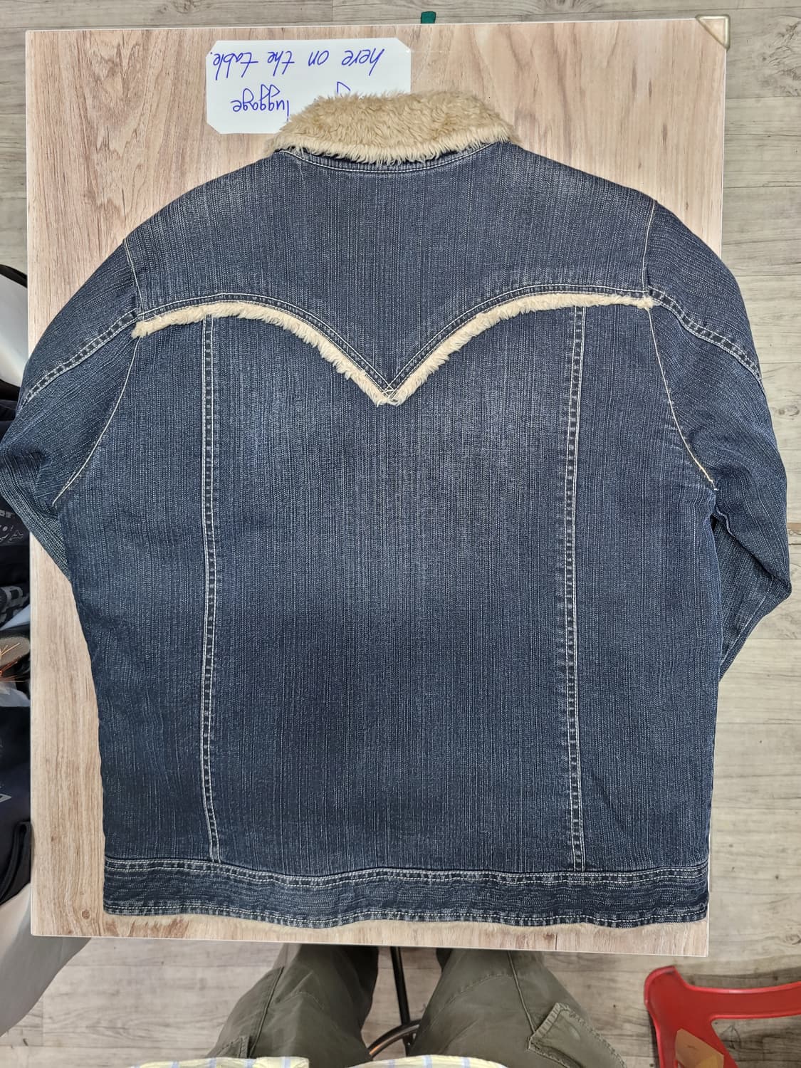Levis 리바이스 후리스 안감 데님 자켓 청자켓 상품이미지3