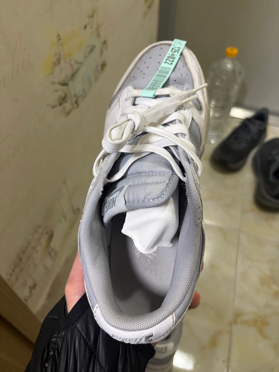 나이키 덩크 로우 레트로 화이트 뉴트럴 그레이 (260) 상품이미지6