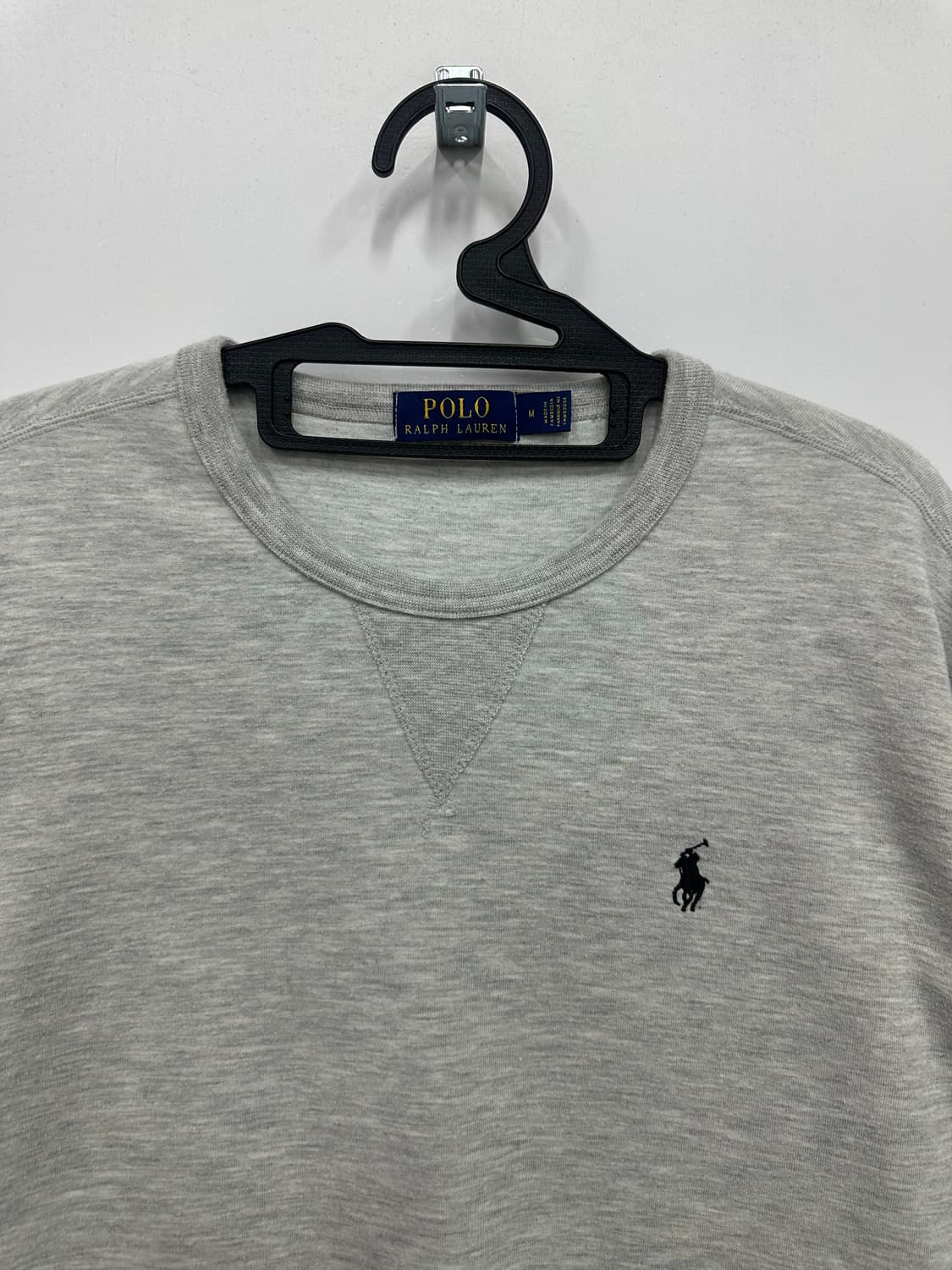 폴로 그레이 맨투맨 상품이미지2