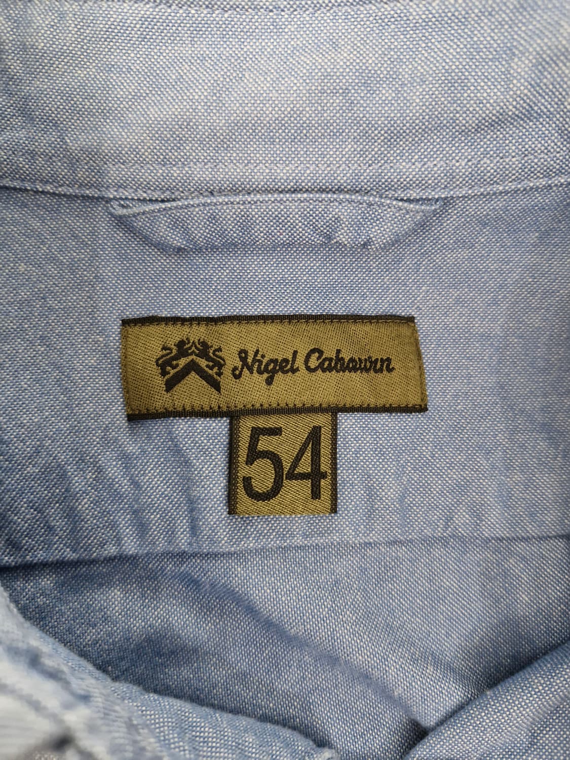 NIGEL CABOURN 나이젤 카본 브리티쉬 오피서 셔츠(54) 상품이미지6