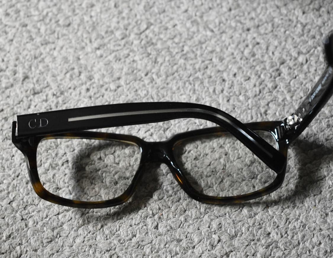 디올옴므 Black Tie 8/s/n 블랙 안경 상품이미지4