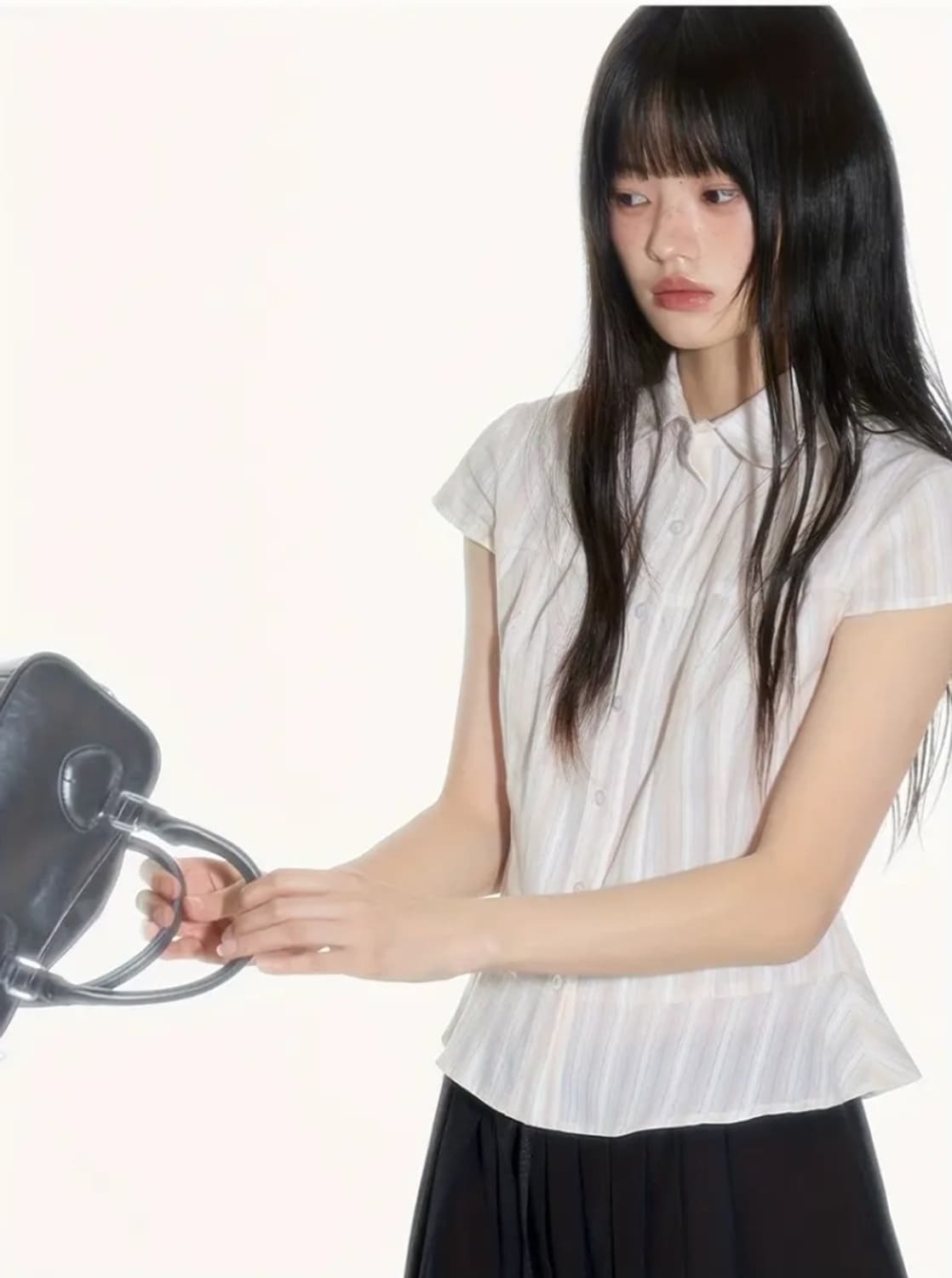 입자마자 분위기 여신되는 반팔셔츠✨️🦋 상품이미지2