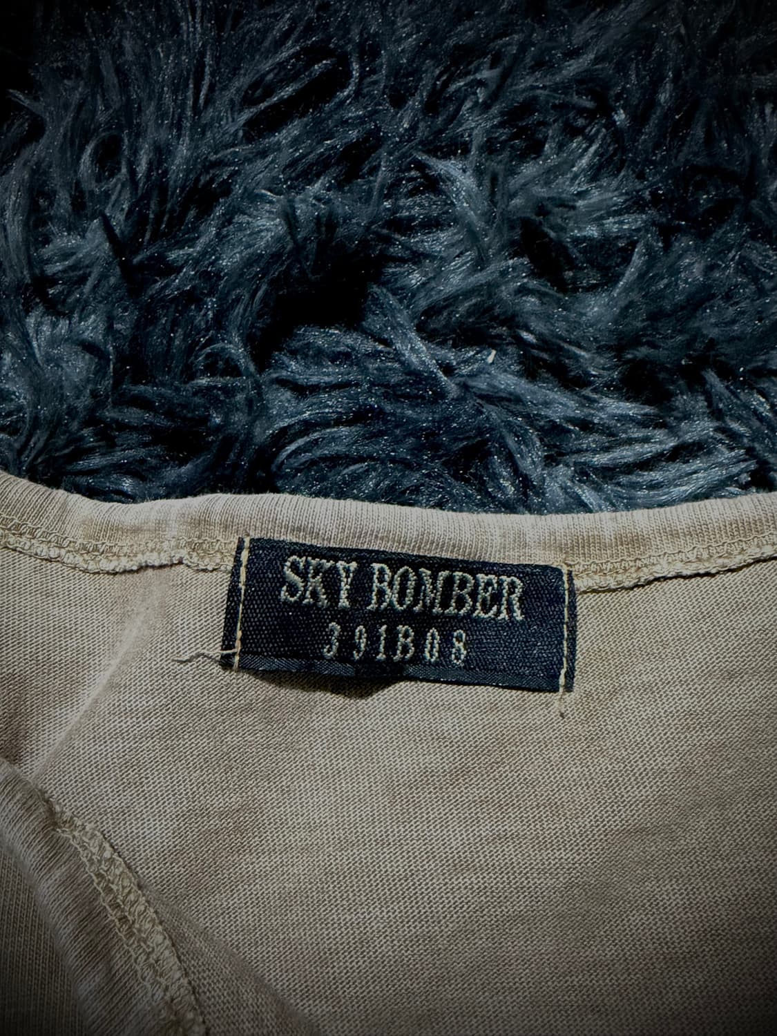 Sky Bomber 인디언 프린팅 깃털 베이지 반팔 티셔츠 상품이미지9