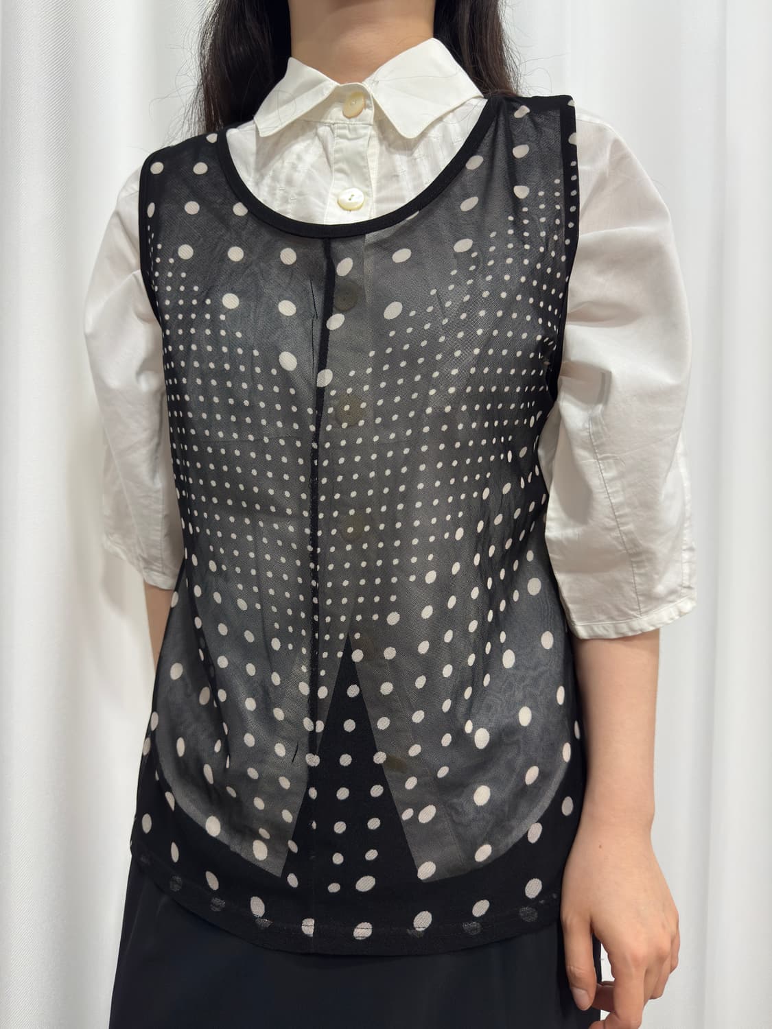 dot vest 상품이미지2