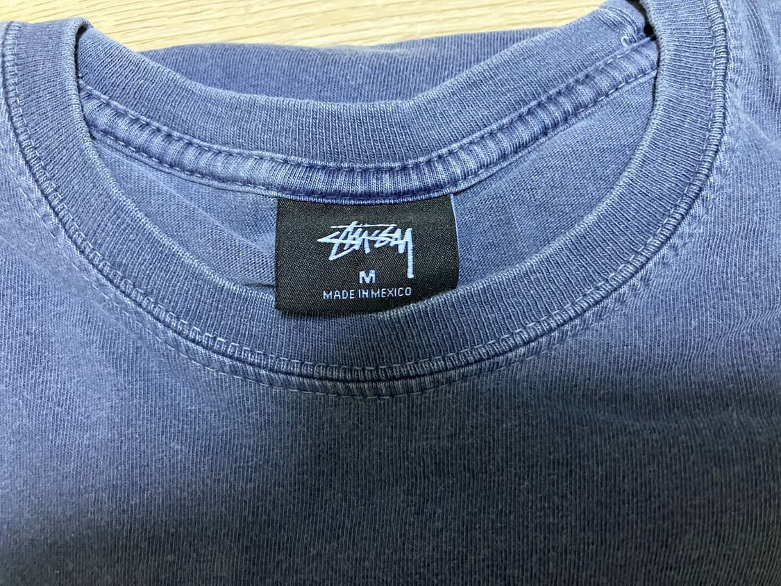 [M] 스투시 디자인 긴팔 티셔츠 상품이미지4