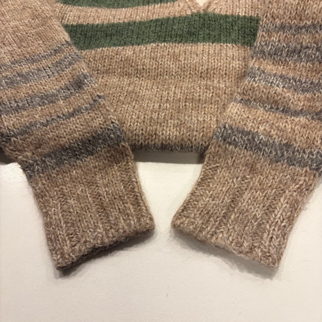 [M] DIESEL 디젤 스트라이프 니트 스웨터 B913 상품이미지6