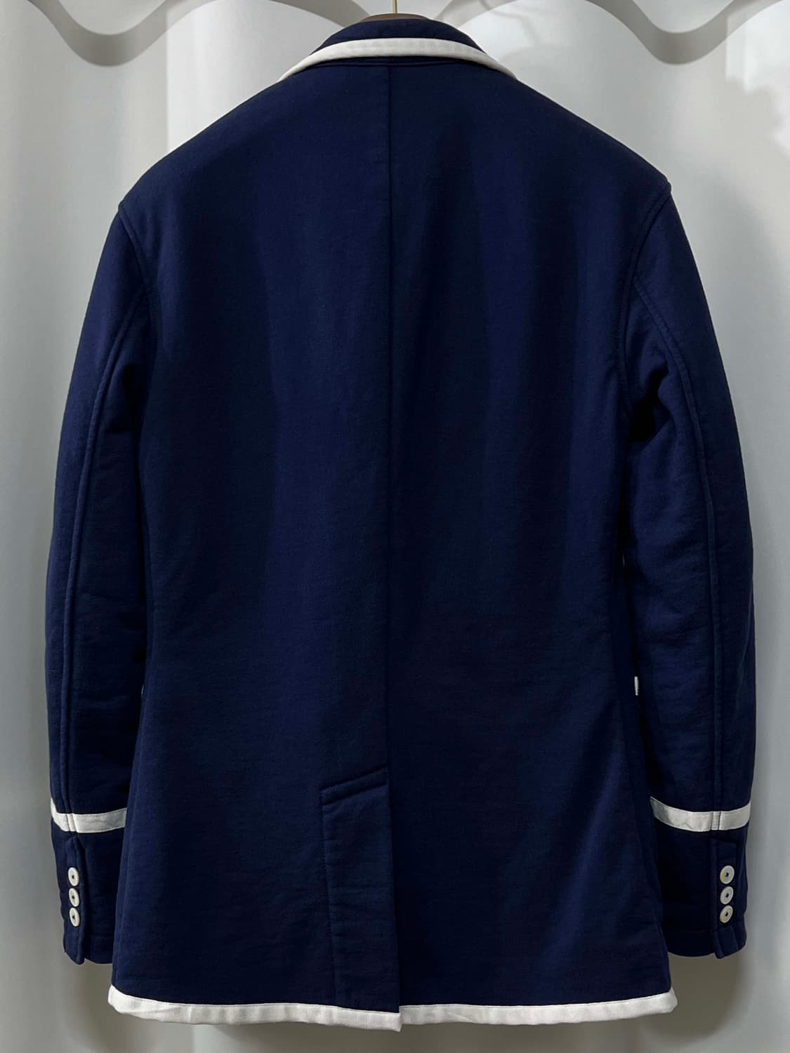 폴로 랄프로렌 로얄네이비 파이핑 엠브로이더리 금장 스포츠 코트 자켓 상품이미지2