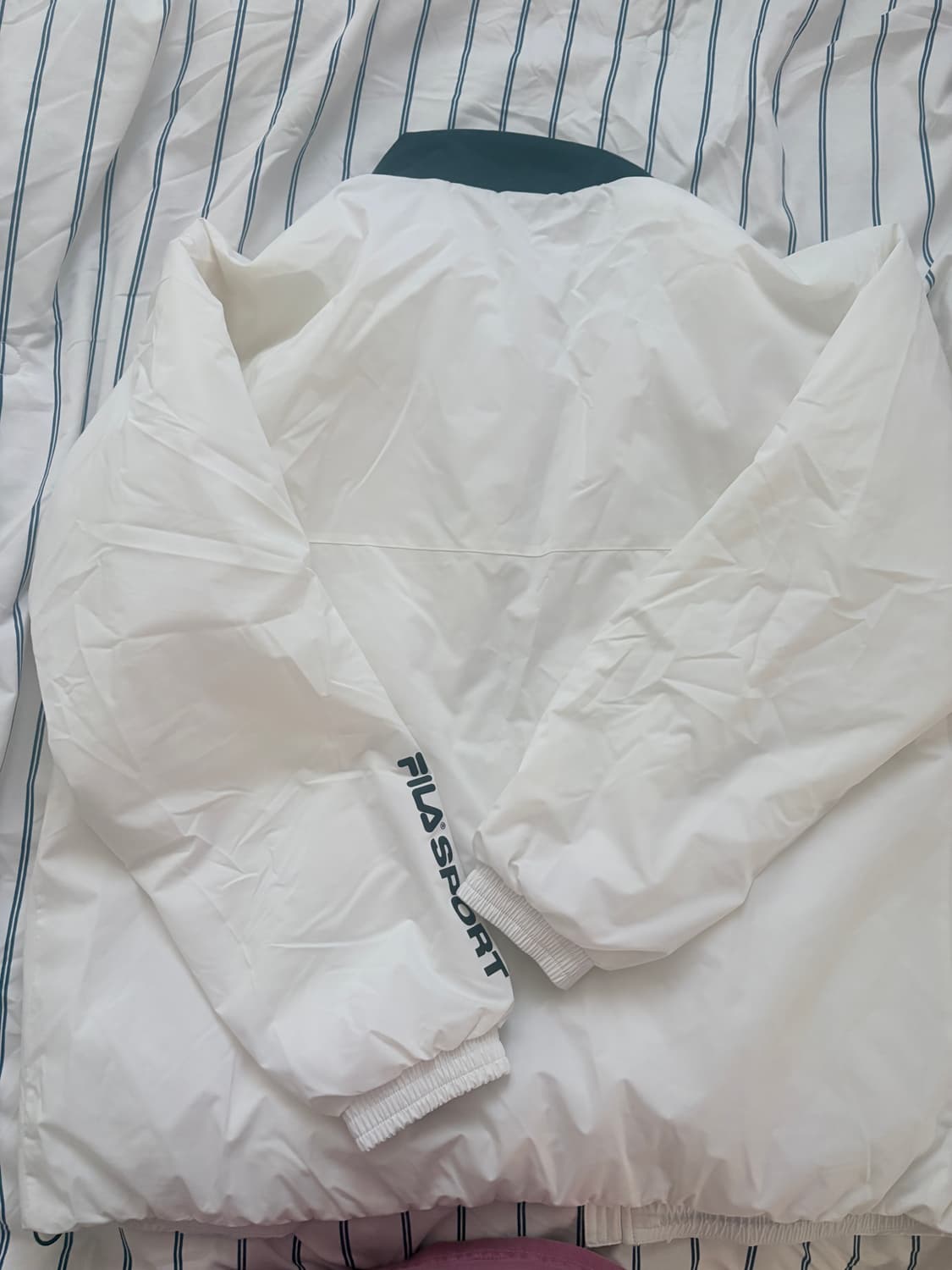 휠라 트랙 패딩 자켓 상품이미지5