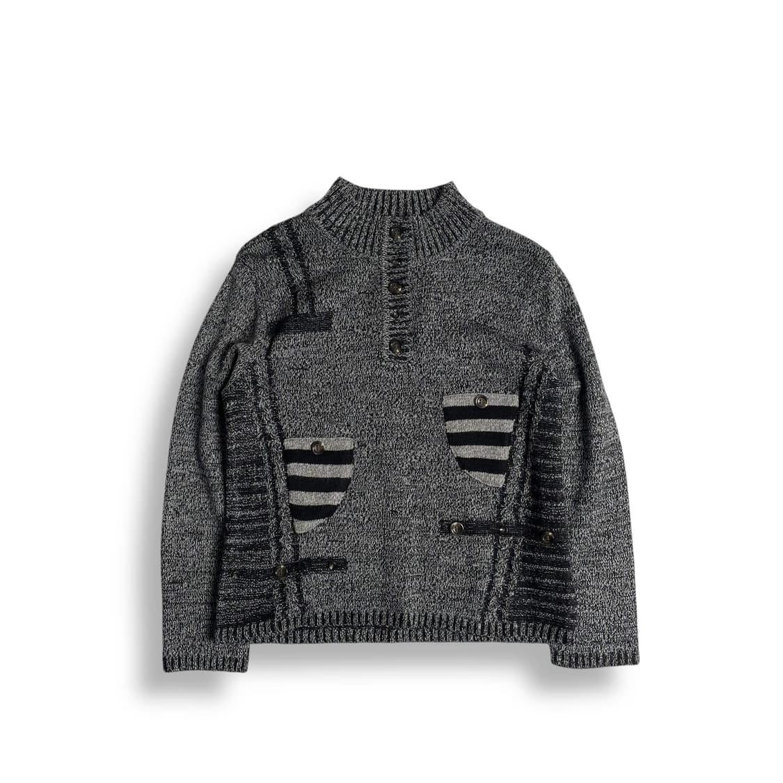 plata 스트라이프 니트 상품이미지1