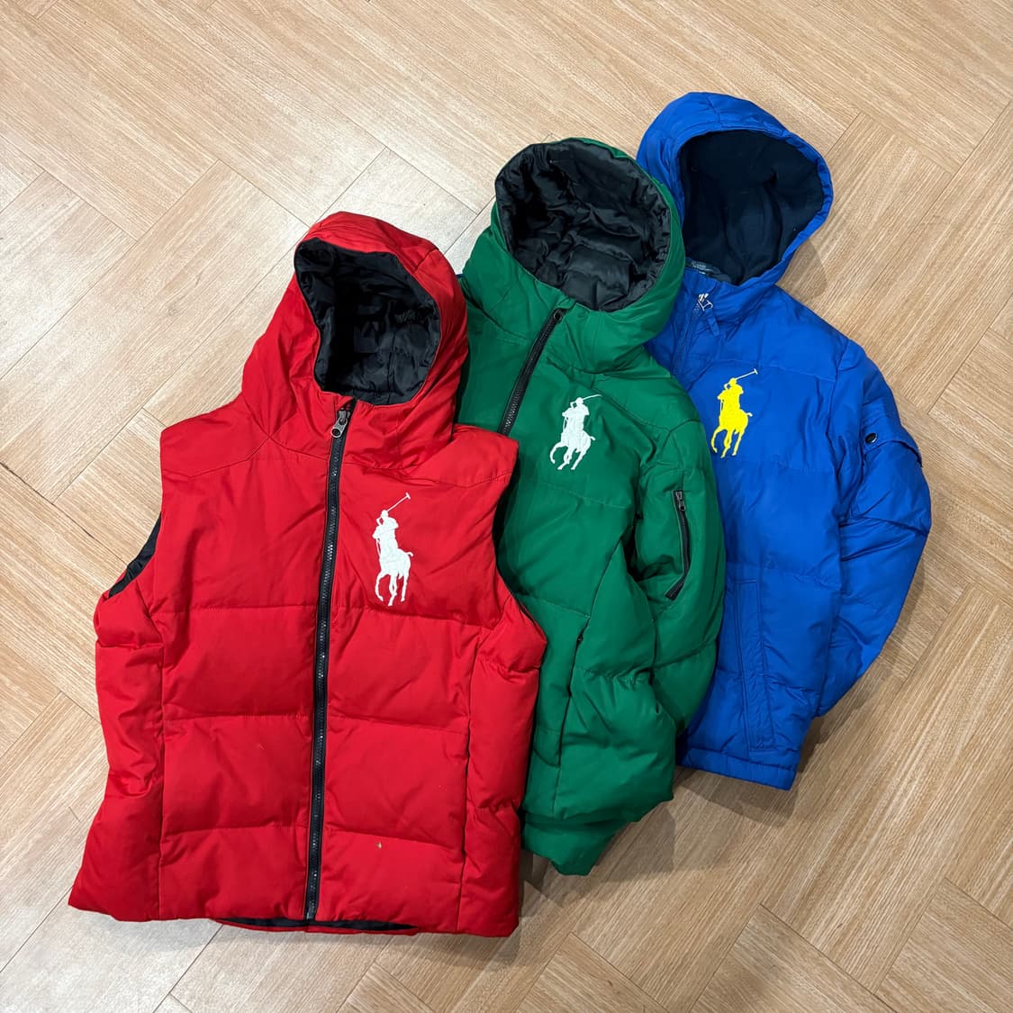 폴로 바이 랄프로렌 빅포니 딥그린 덕다운 푸퍼 자켓 상품이미지7