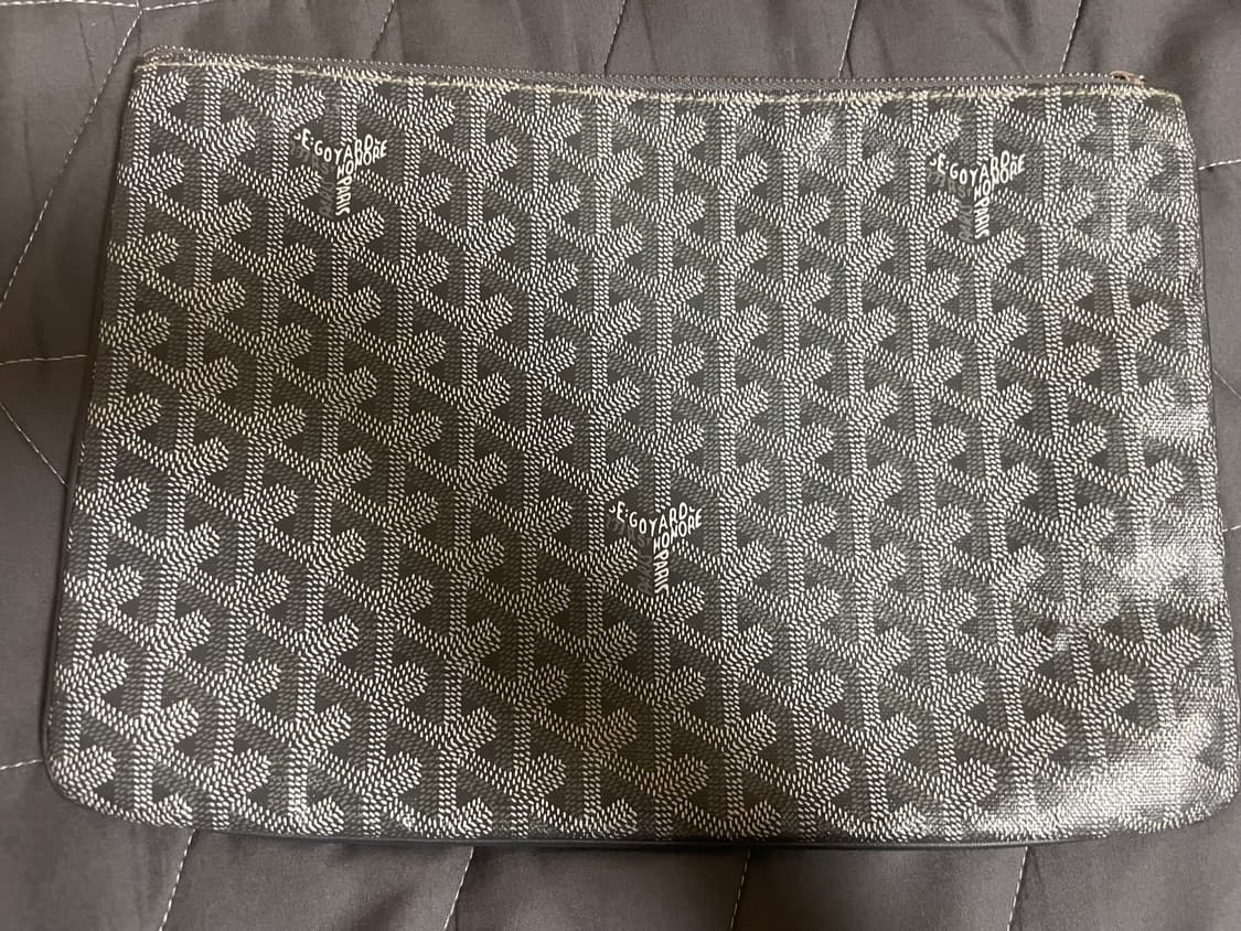 고야드 세나 파우치 클러치 mm 스페셜 그레이 상품이미지2