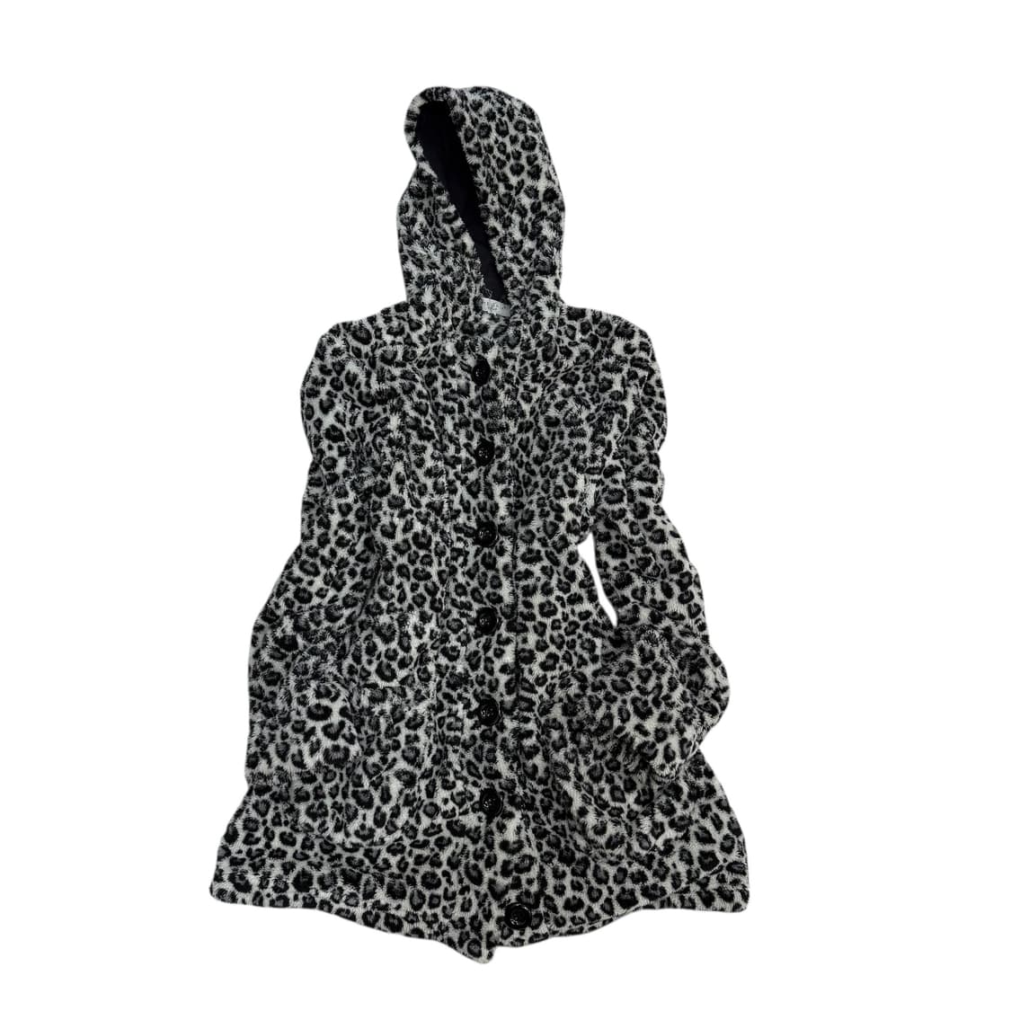 호피 양털 가디건 상품이미지1