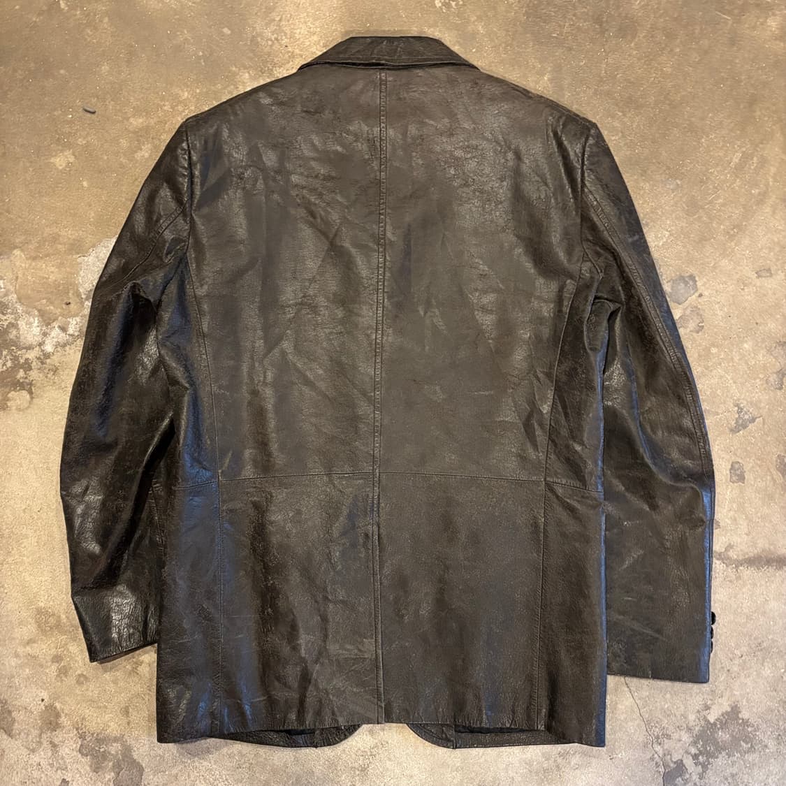 꼼샤이즘 레더 자켓 상품이미지2