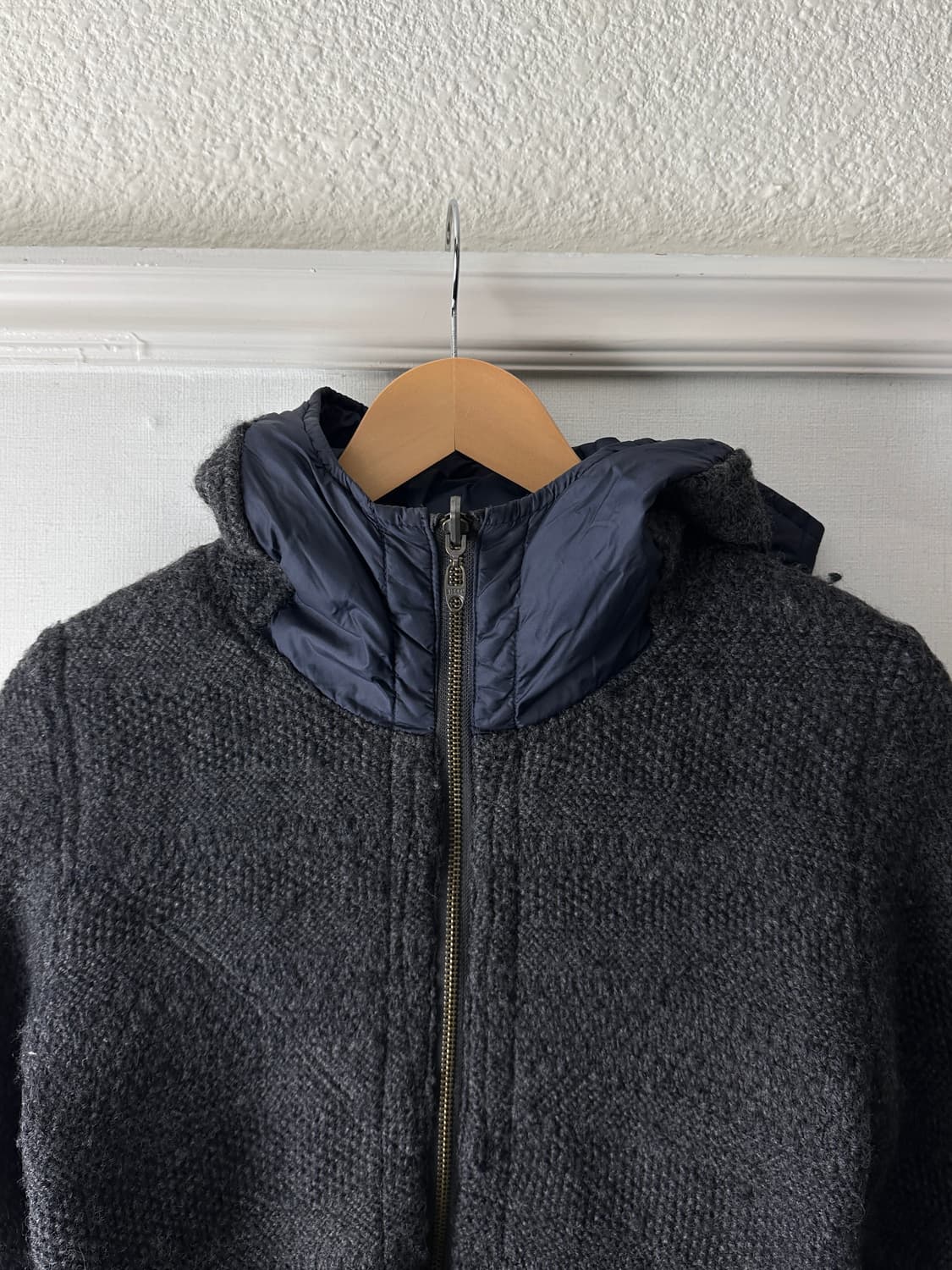 리버서블 니트 리브 크롭 자켓 상품이미지10