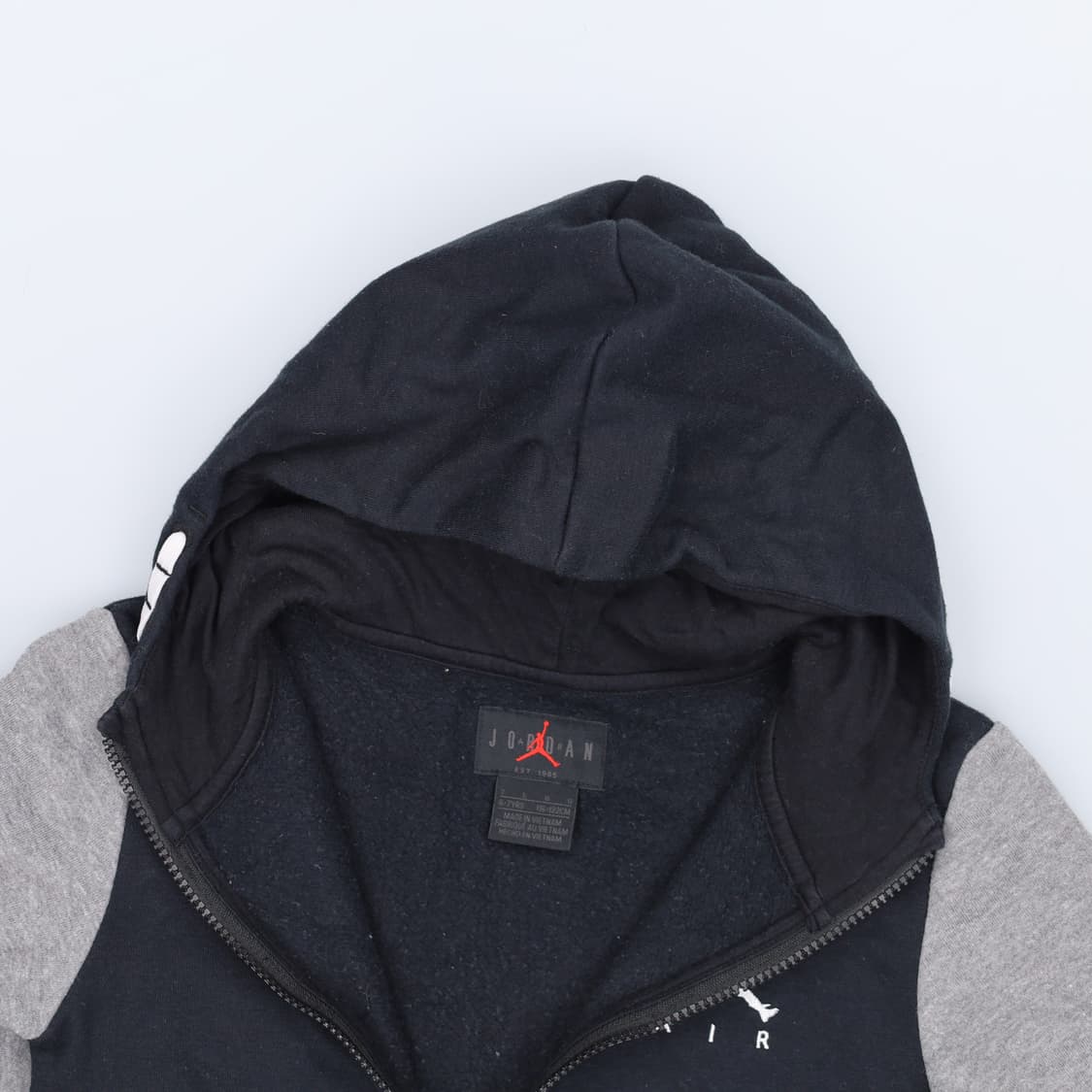 [6-7Y] 나이키조던 키즈 기모후드집업 0106H1 상품이미지3