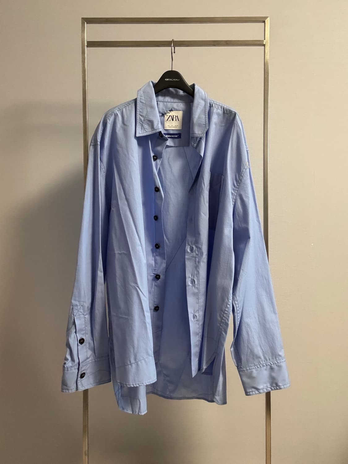 자라 아더에러 셔츠 L (블루) 상품이미지1