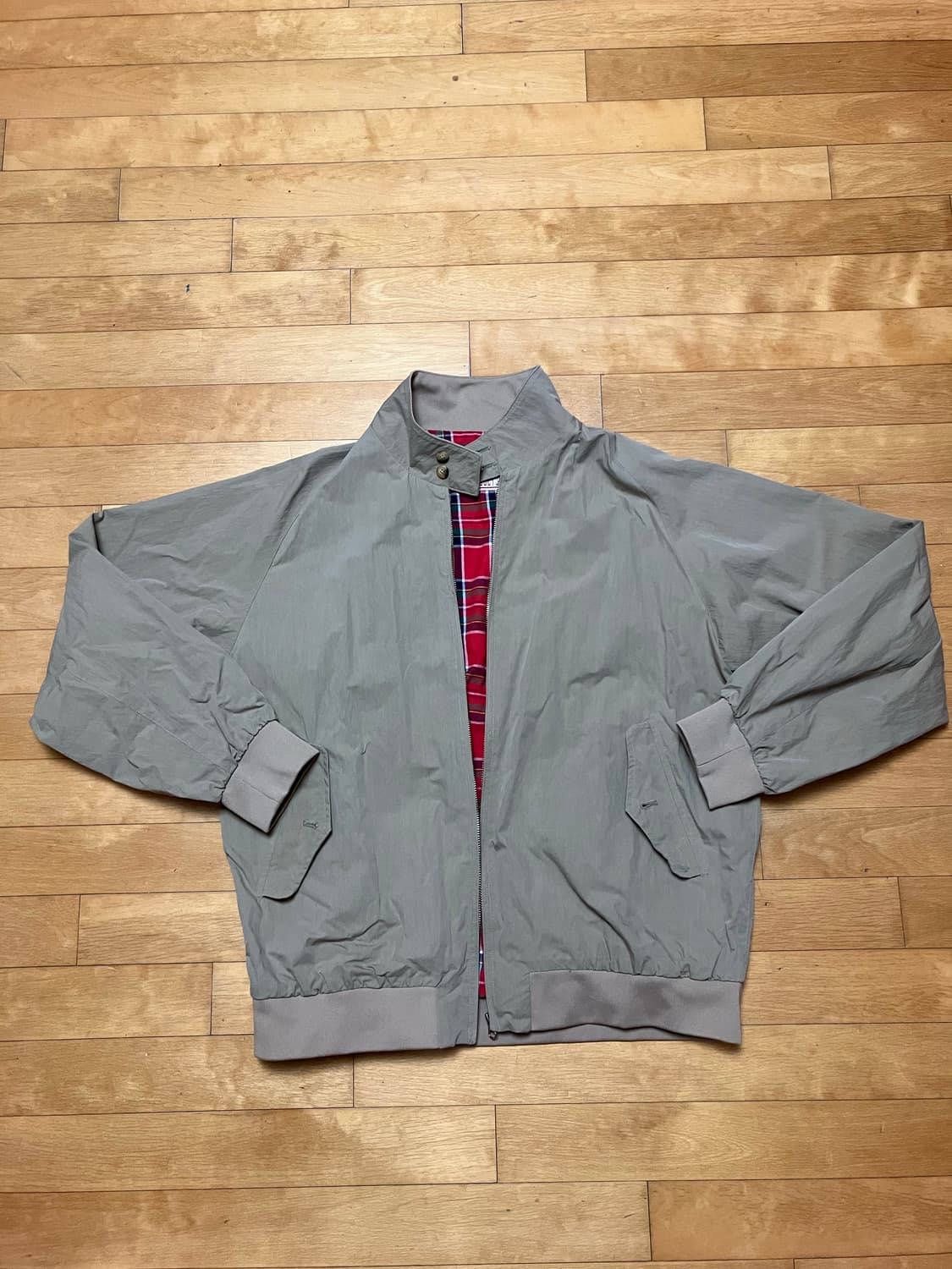 해링턴 자켓 XXL 베이지 상품이미지2