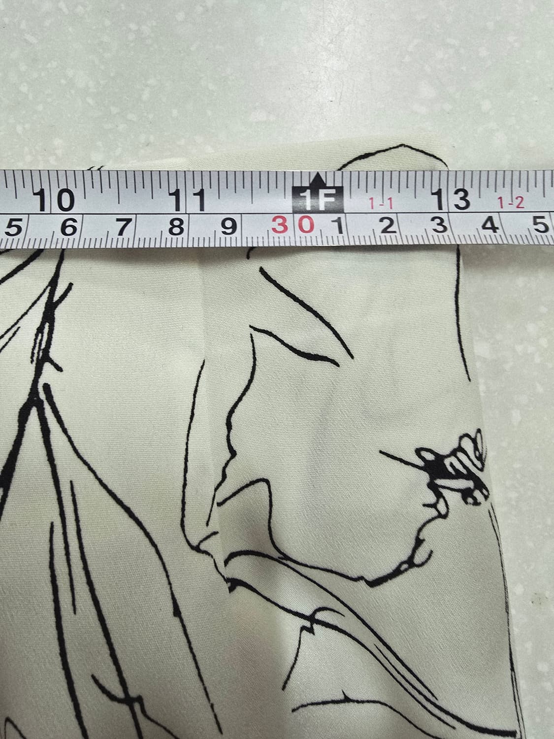 유라고 urago 아이보리 플라워 롱 스커트S 상품이미지6