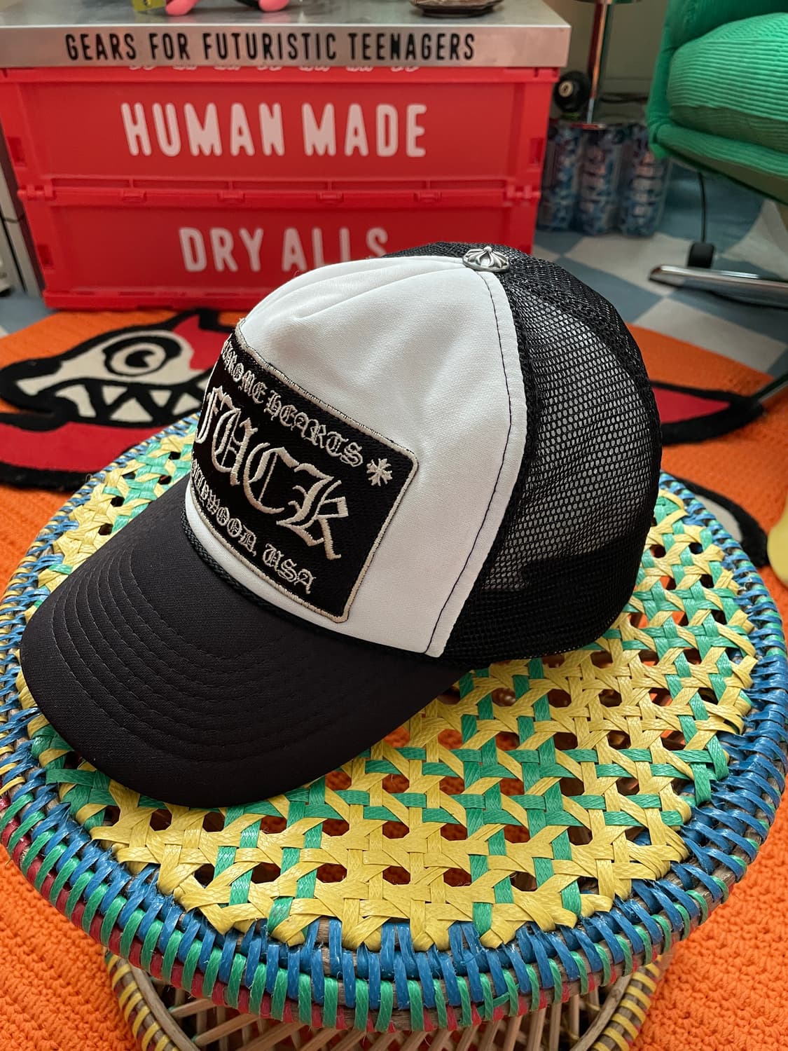 90s 올드 크롬하츠 otto 모자 상품이미지4