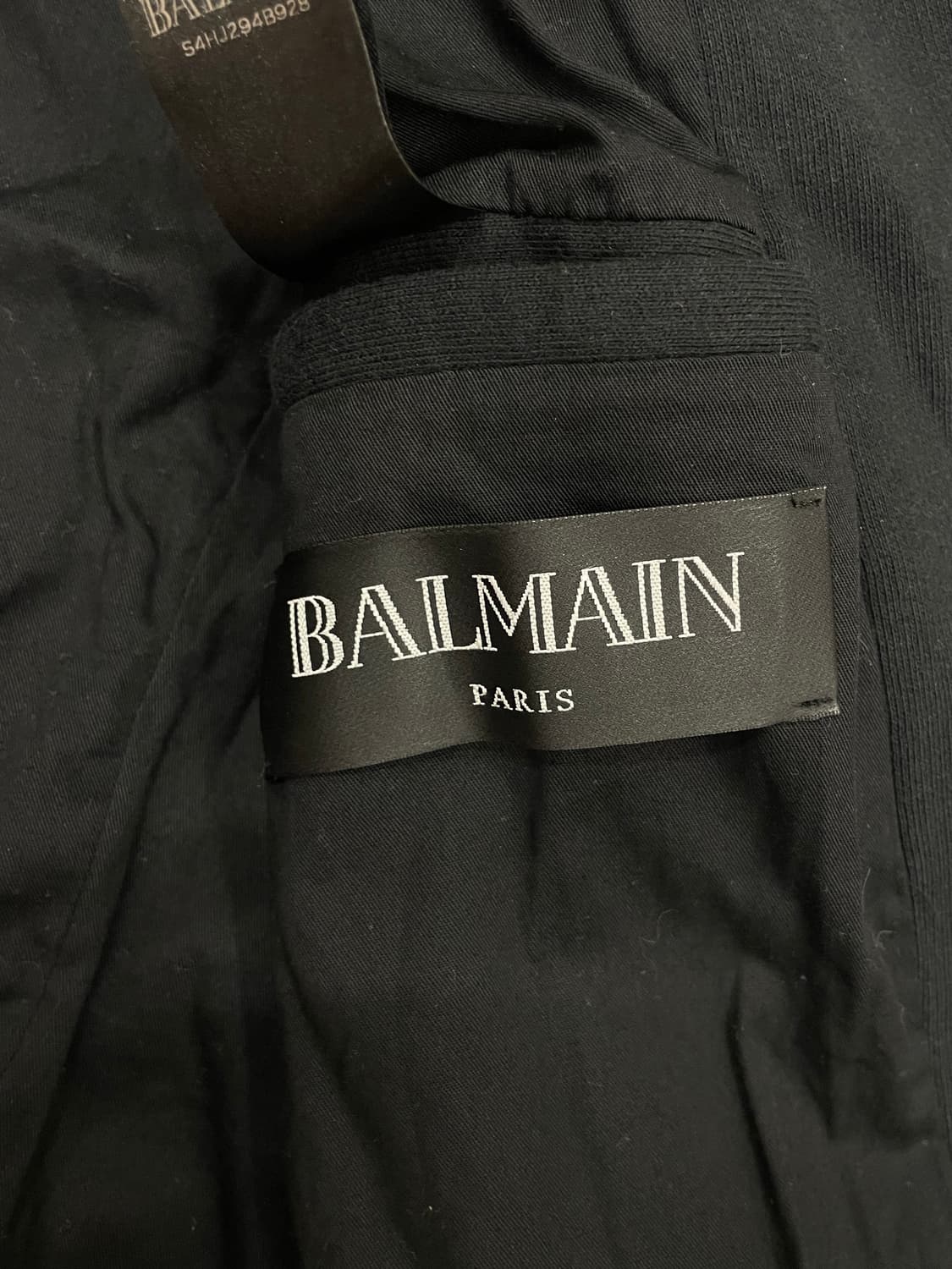 발망 14SS 아카이브 올리비에 루스테인 멀티 지퍼 코튼 라이더 자켓 상품이미지5