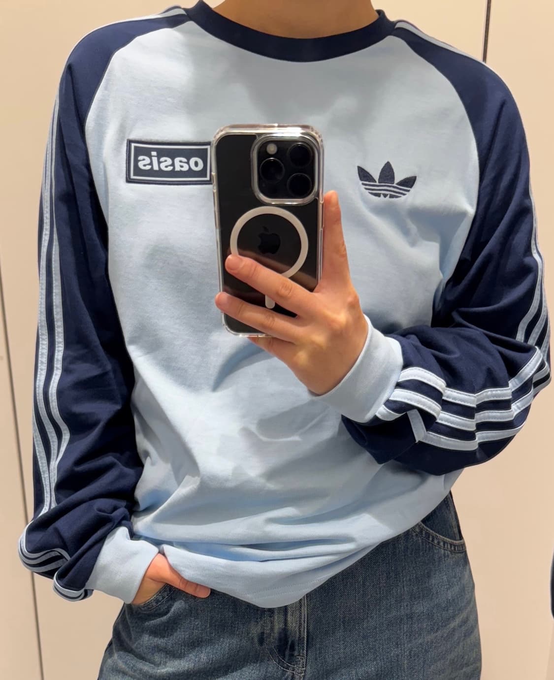 [S] 아디다스 오아시스 투어 3 스트라이프 롱슬리브 상품이미지2