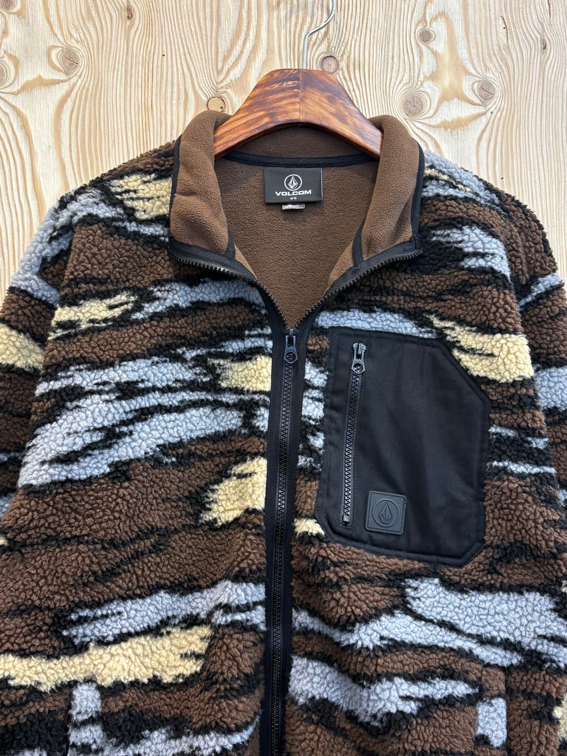 볼컴 플리스 집업 상품이미지3