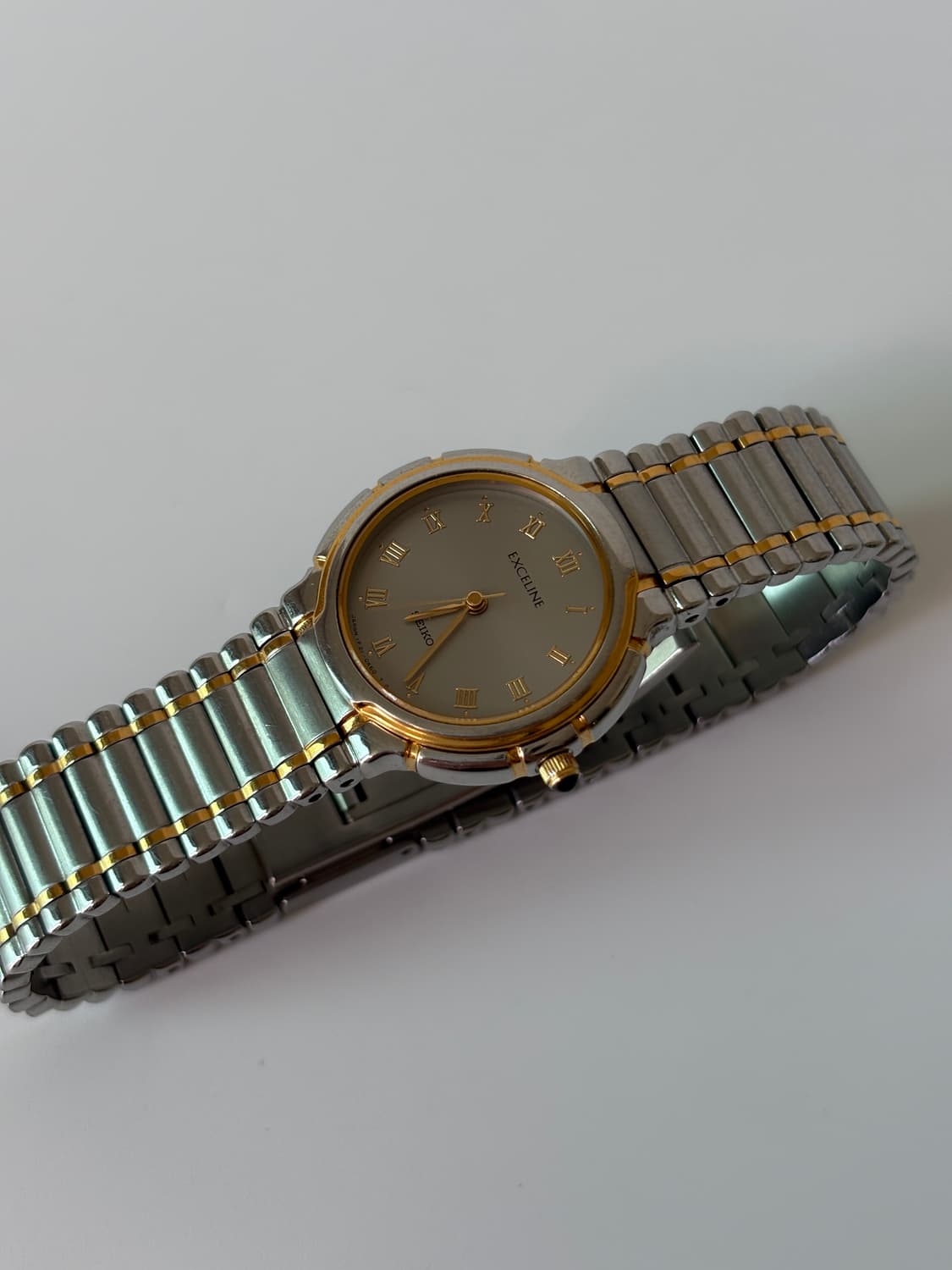 1990s Exceline Roman Index Ladies Quartz 상품이미지3