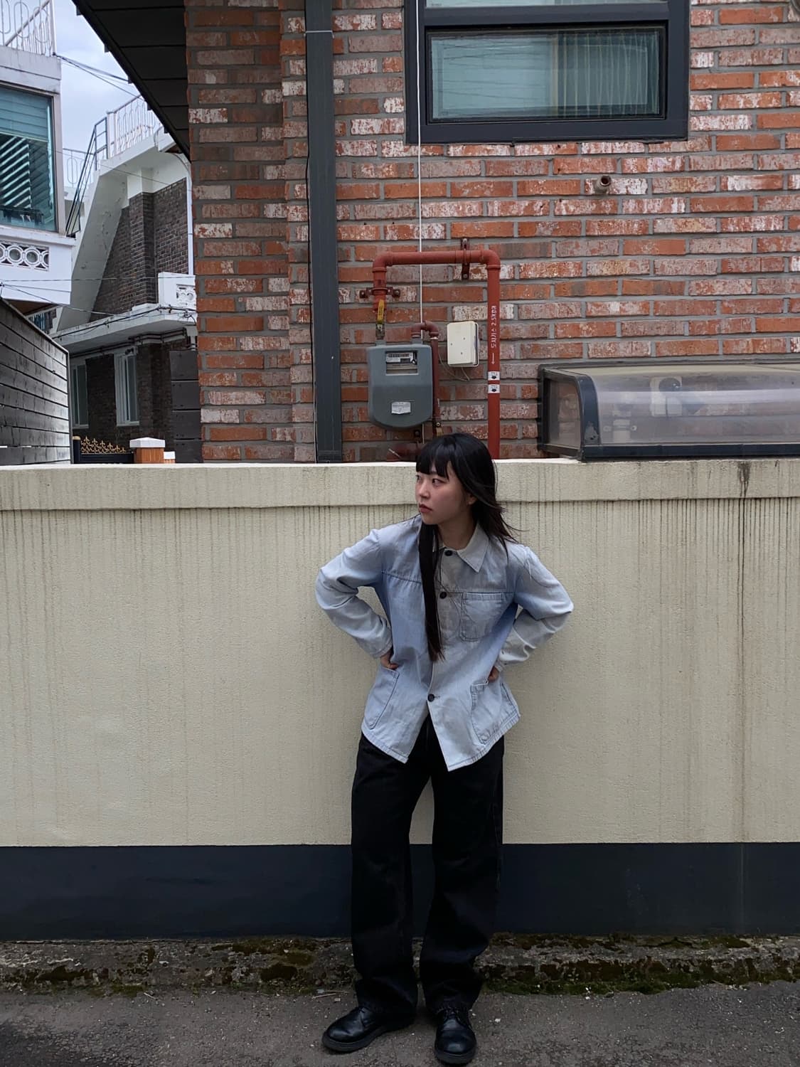 00s Levis 리바이스 550 흑청 데님팬츠 상품이미지2