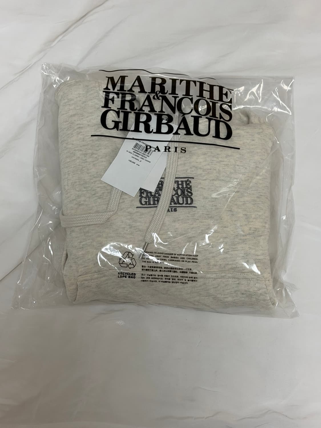 [미 개봉 새 상품] 마리떼 크롭 후드티 s 상품이미지3