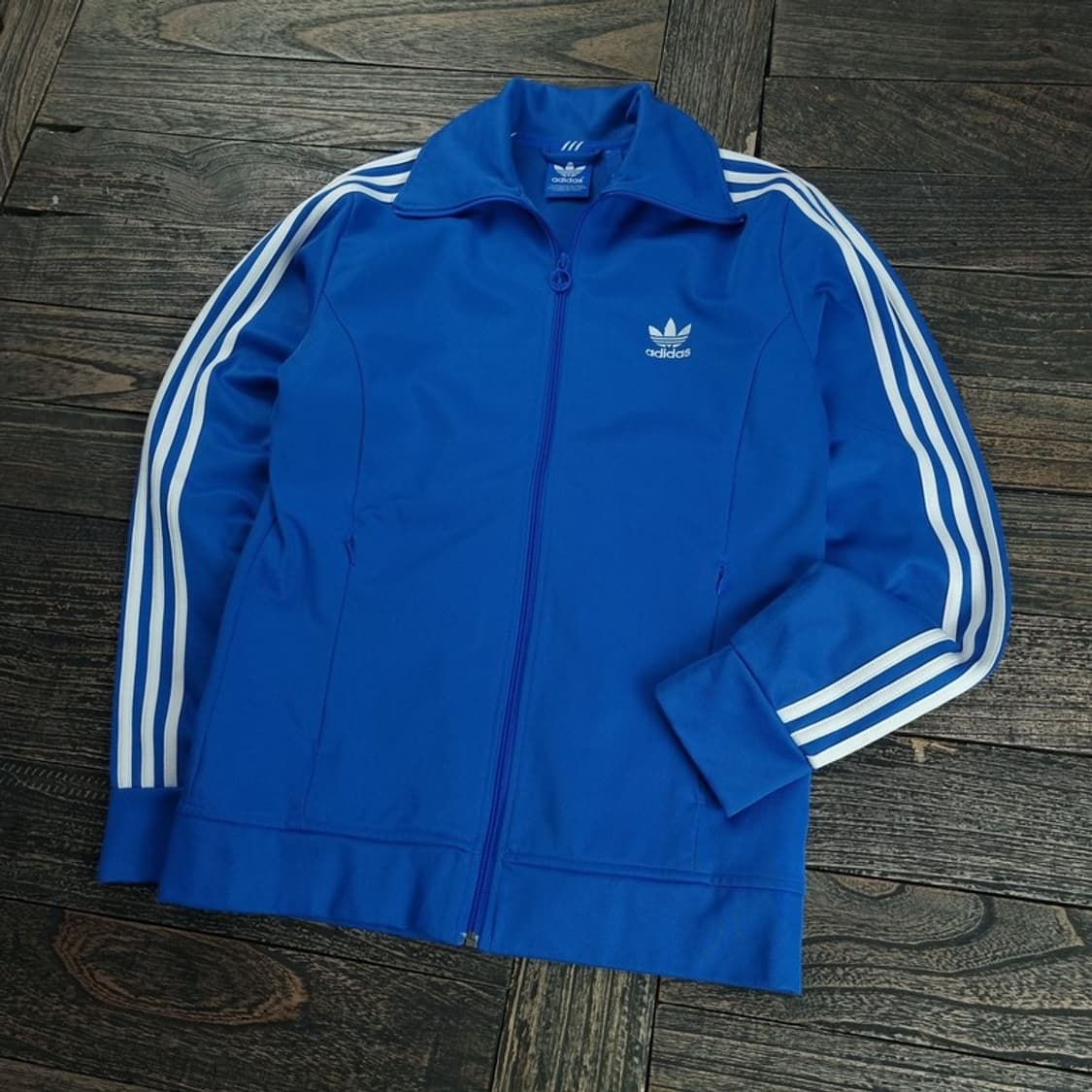 [아디다스] 유로파 져지 트랙탑 집업 자켓 블루 M18745 상품이미지1