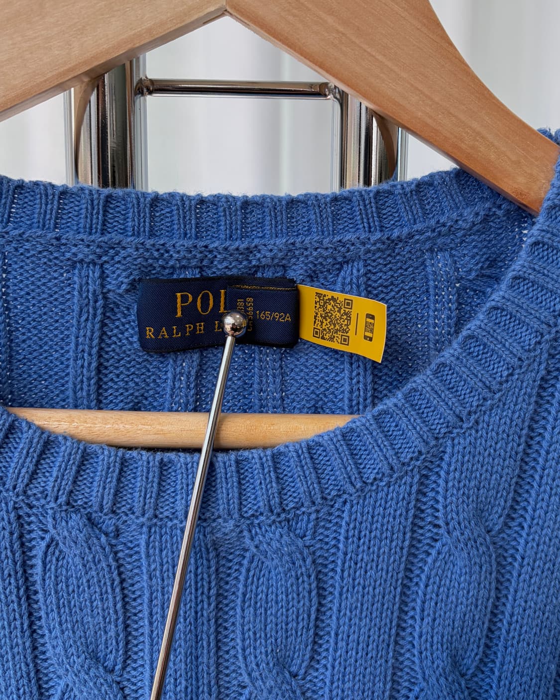 [M]폴로 랄프로렌 꽈배기 케이블 코튼 니트 상품이미지8