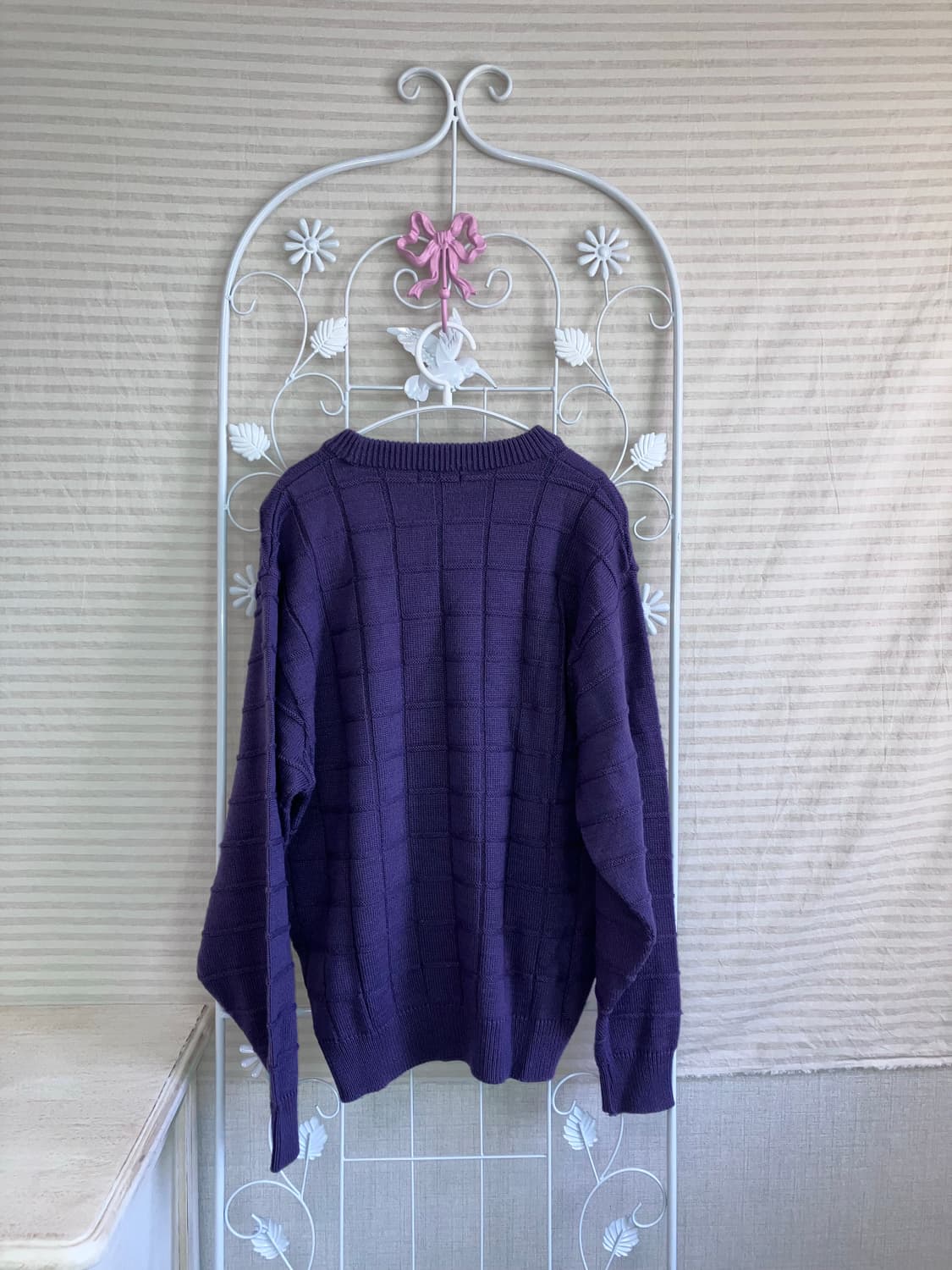 jpn vintage 퍼플 니트 y2k 스트릿 갸루 펑키 일본빈티지 44 상품이미지2