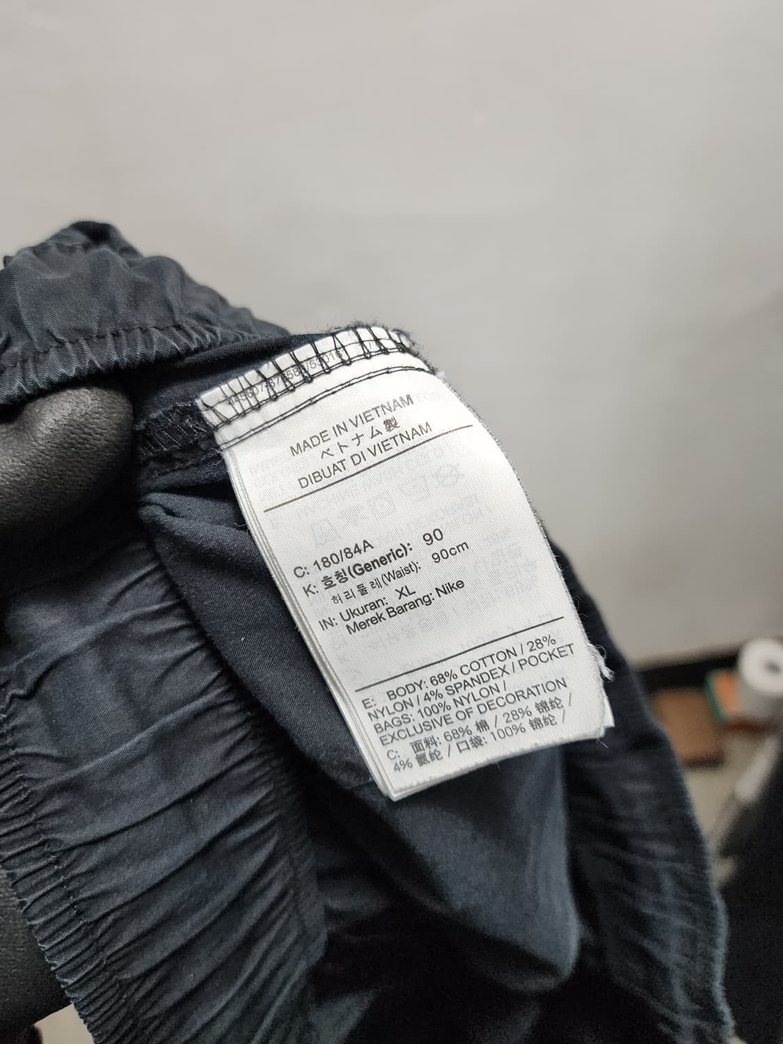 조던 블랙 빈티지 반바지 XL 상품이미지5