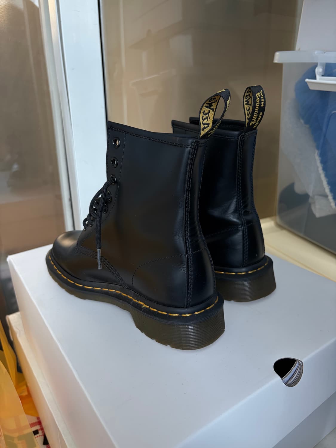 닥터마틴 1460 블랙 8홀 부츠 230 상품이미지3