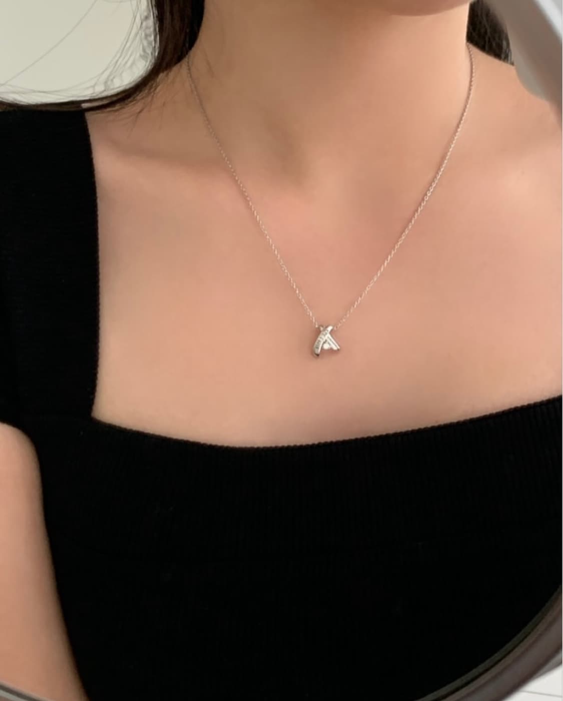 올드 셀린느 PT900 다이아 목걸이 상품이미지6