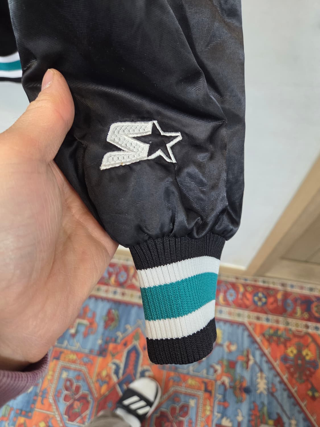 스타터 올드스쿨 빈티지 시애틀 매리너스 바시티자켓 L 상품이미지3