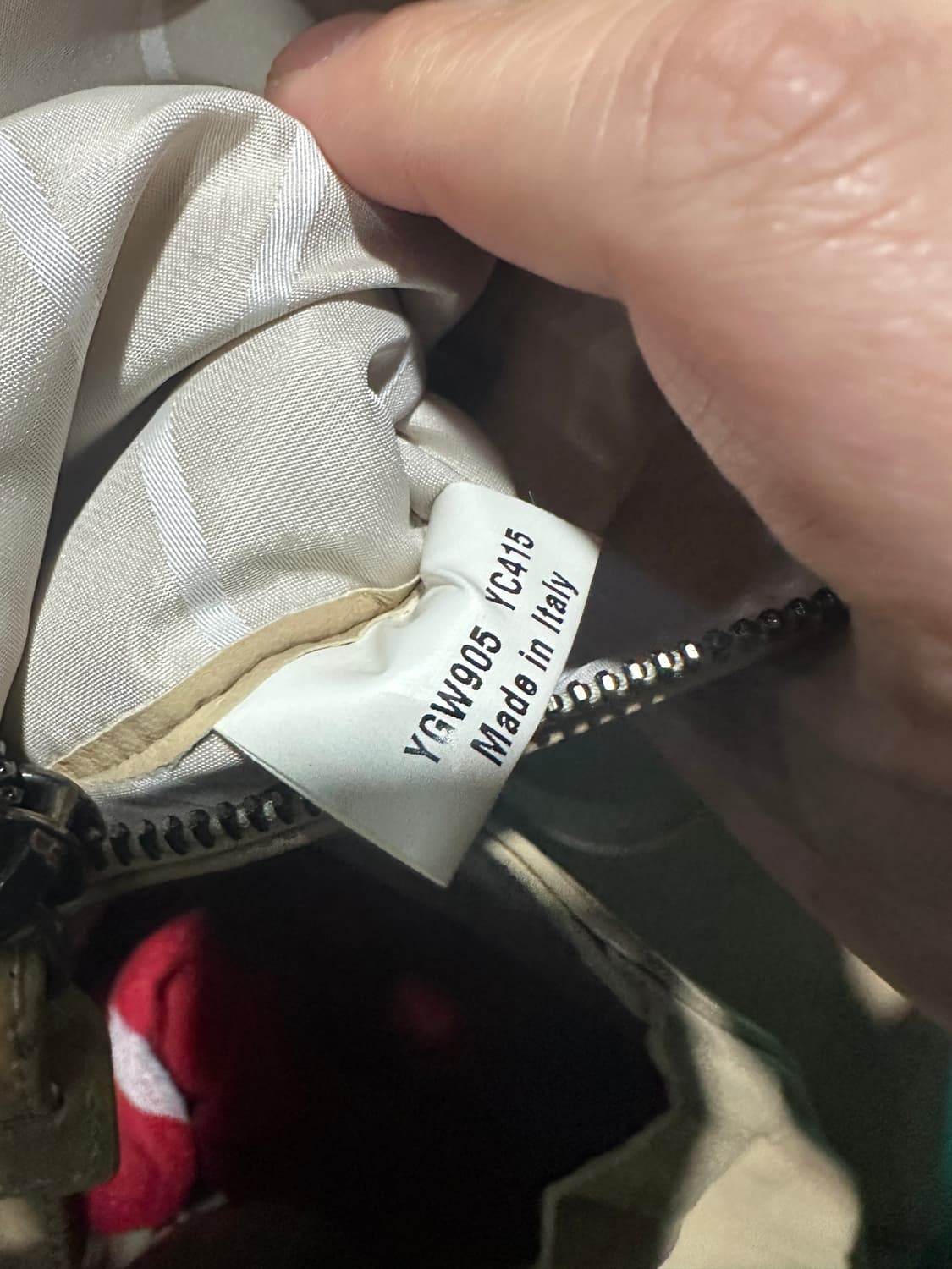 조르지오알마니 양가죽 플리츠 숄더백 상품이미지8