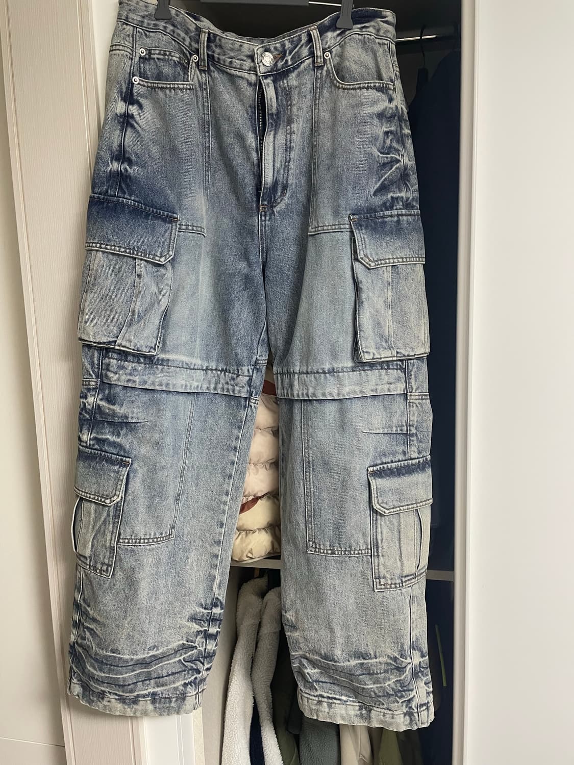 준지 24SS 멀티 데님 팬츠 블루 48Size 상품이미지2