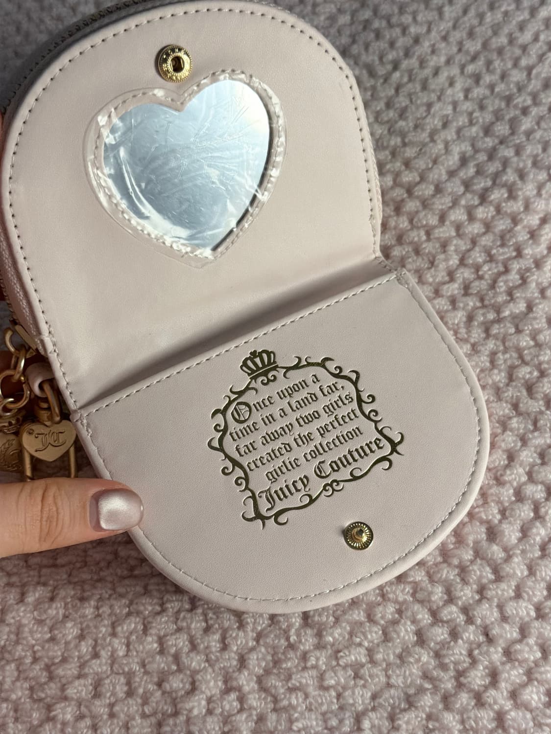 [선물이벤트🪄]쥬시꾸뛰르 가방 슈히클 이벤트 갸루 y2k 핀터깔  상품이미지7