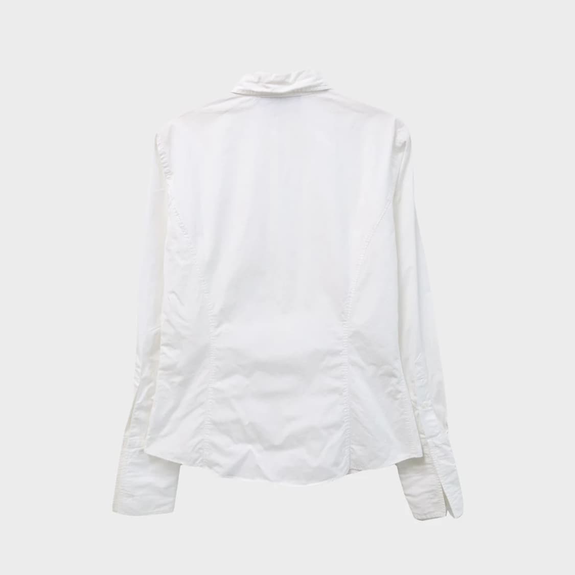 폴로 랄프로렌 퍼플 라벨 화이트 코튼 셔츠 64808 상품이미지2