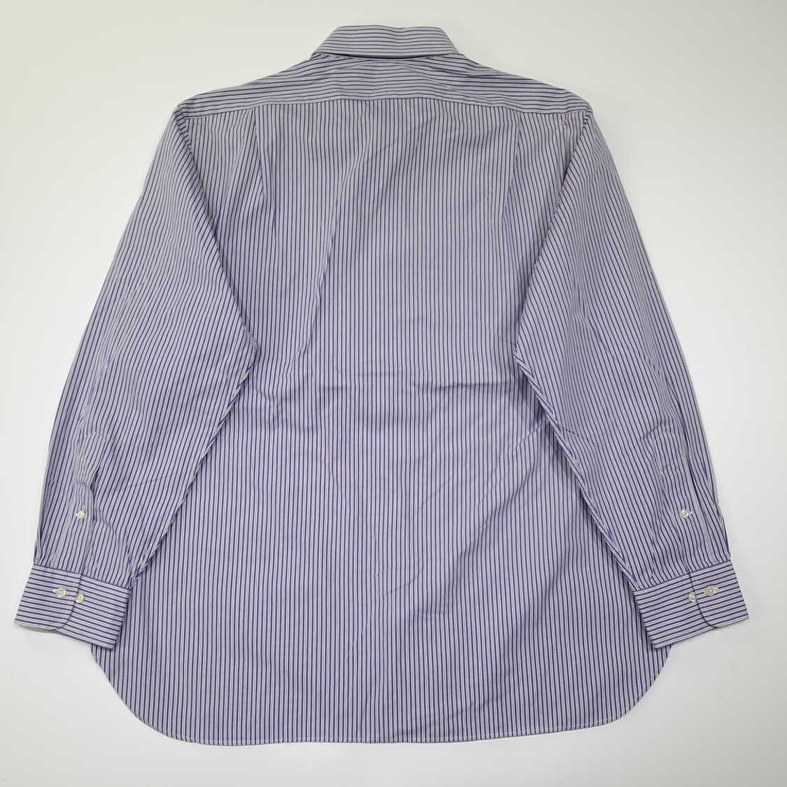 CL575 XL 폴로 코튼 벵갈스트라이프 퍼플 셔츠 남방 상품이미지6
