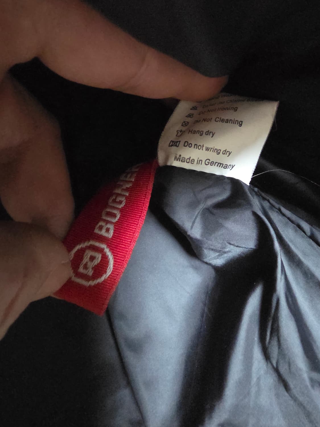 보그너자수다운숏패딩 L 상품이미지8