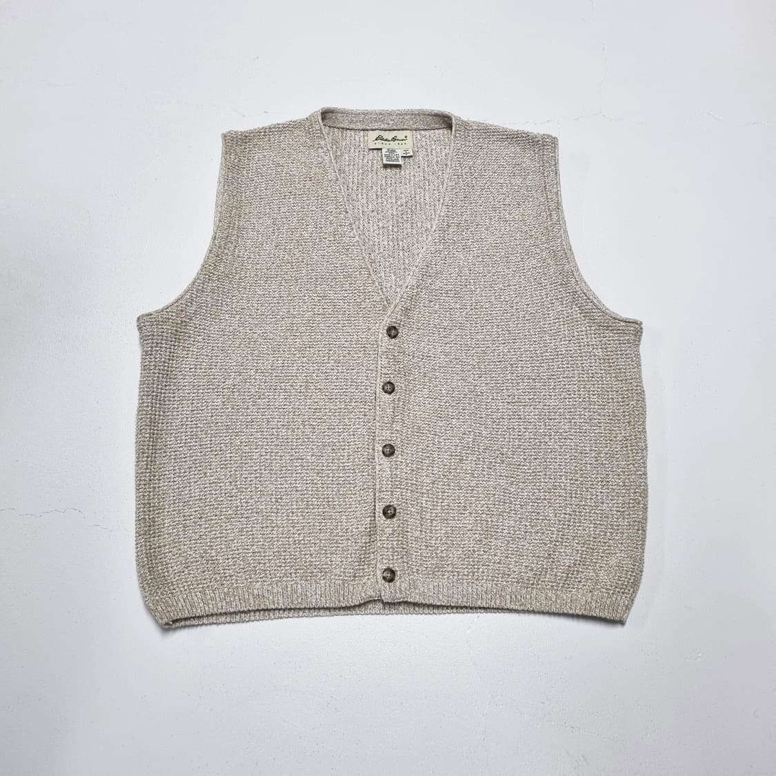90S 빈티지 EDDIE BAUER 니트 베스트 - L 상품이미지1
