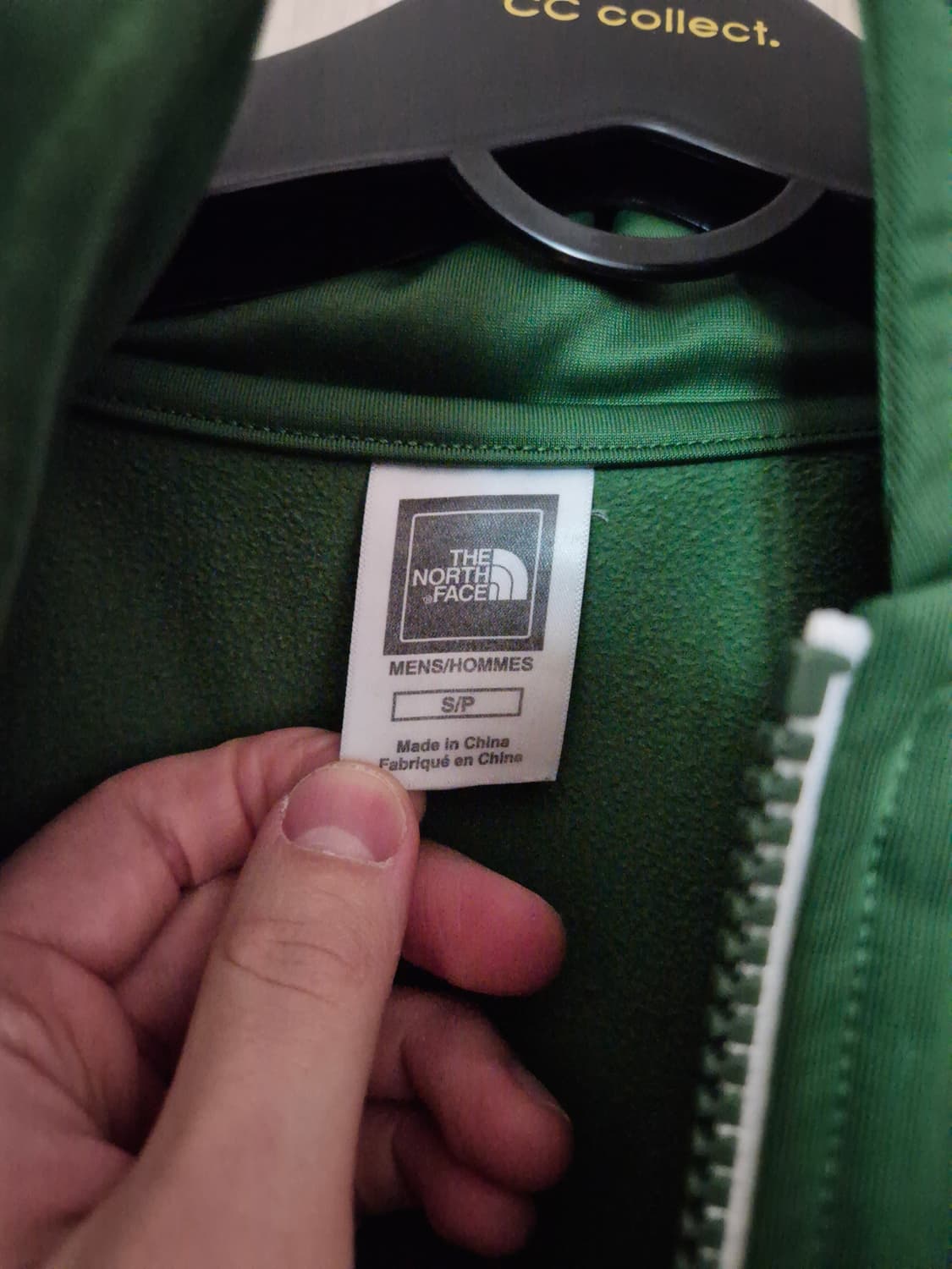 일본 노스페이스 그린 져지 자켓 상품이미지3
