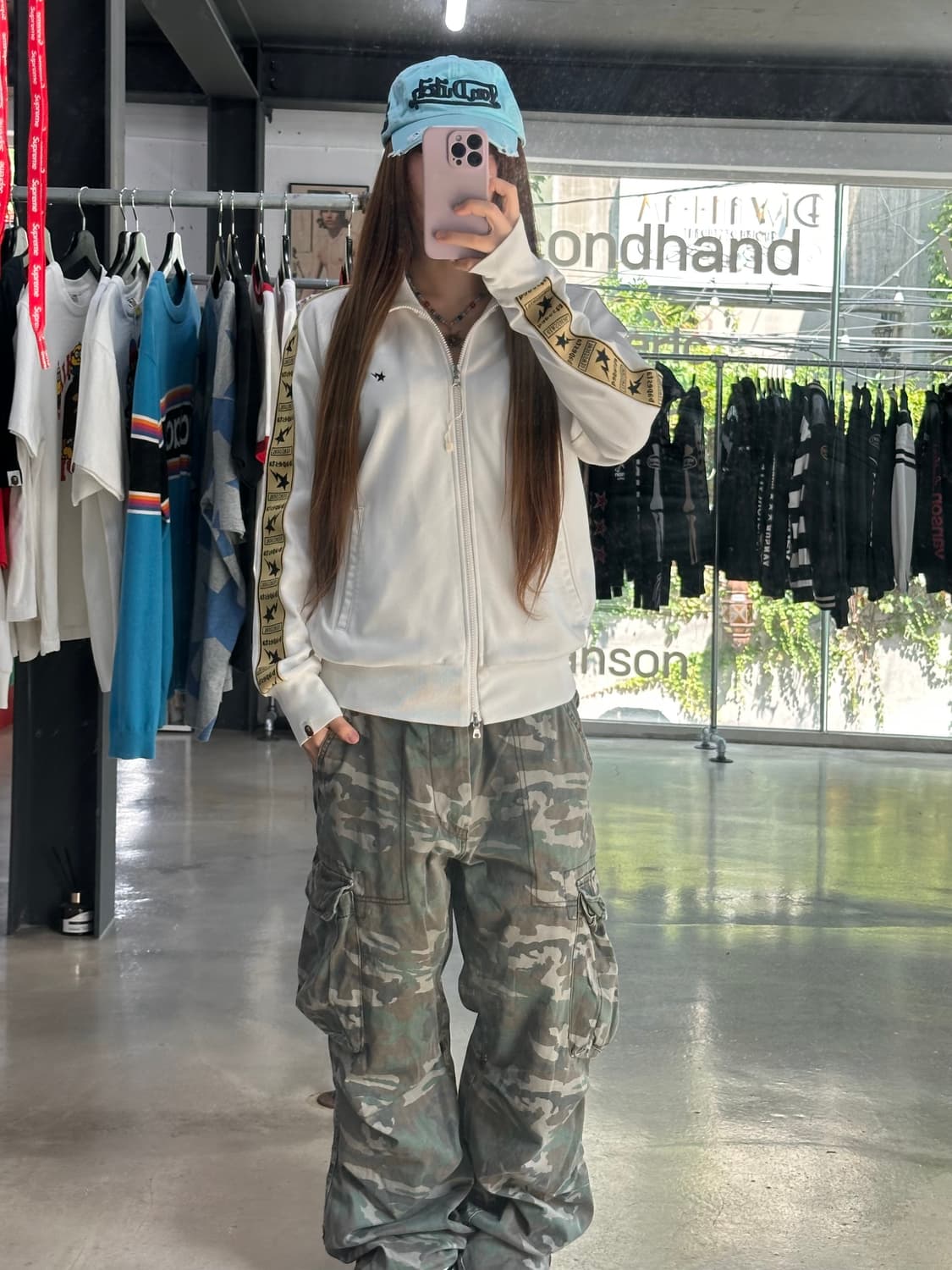 베이프 스타 트랙자켓져지 상품이미지3