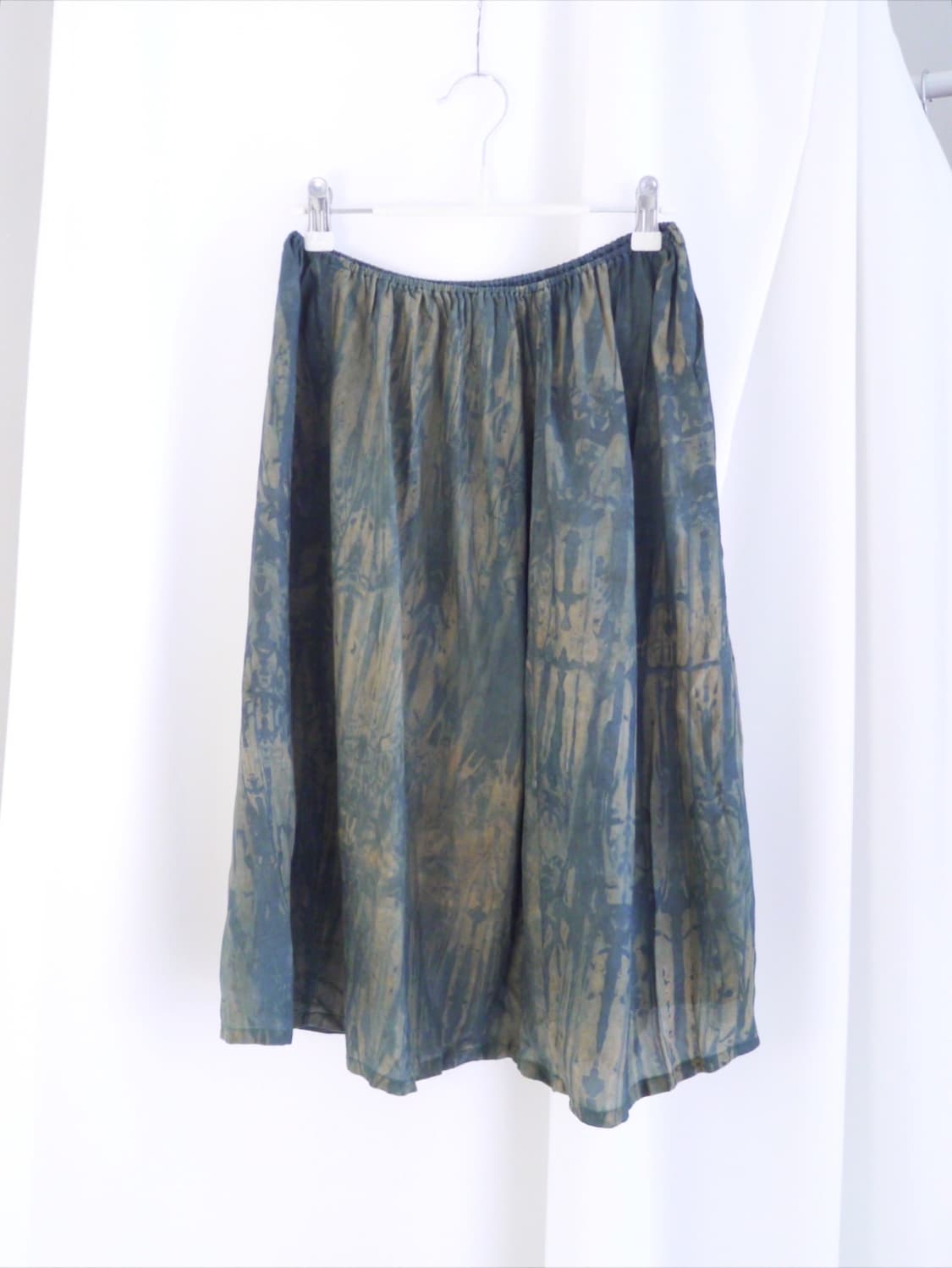 tie-dye satin skirt 상품이미지4