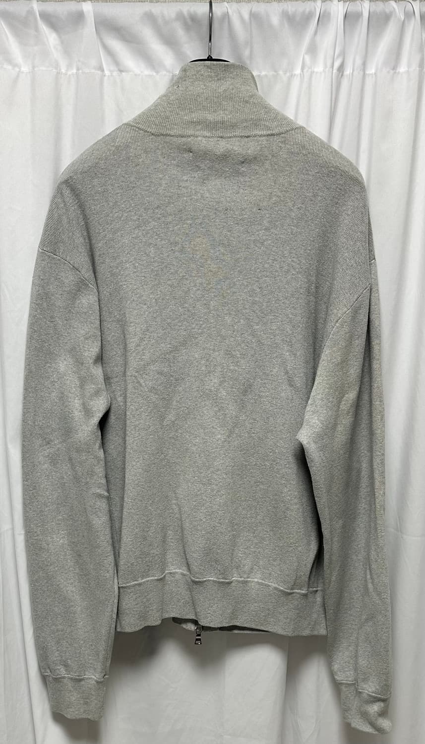 no.89 폴로 랄프로렌 그레이  투웨이니트집업 XXL s급 상품이미지3