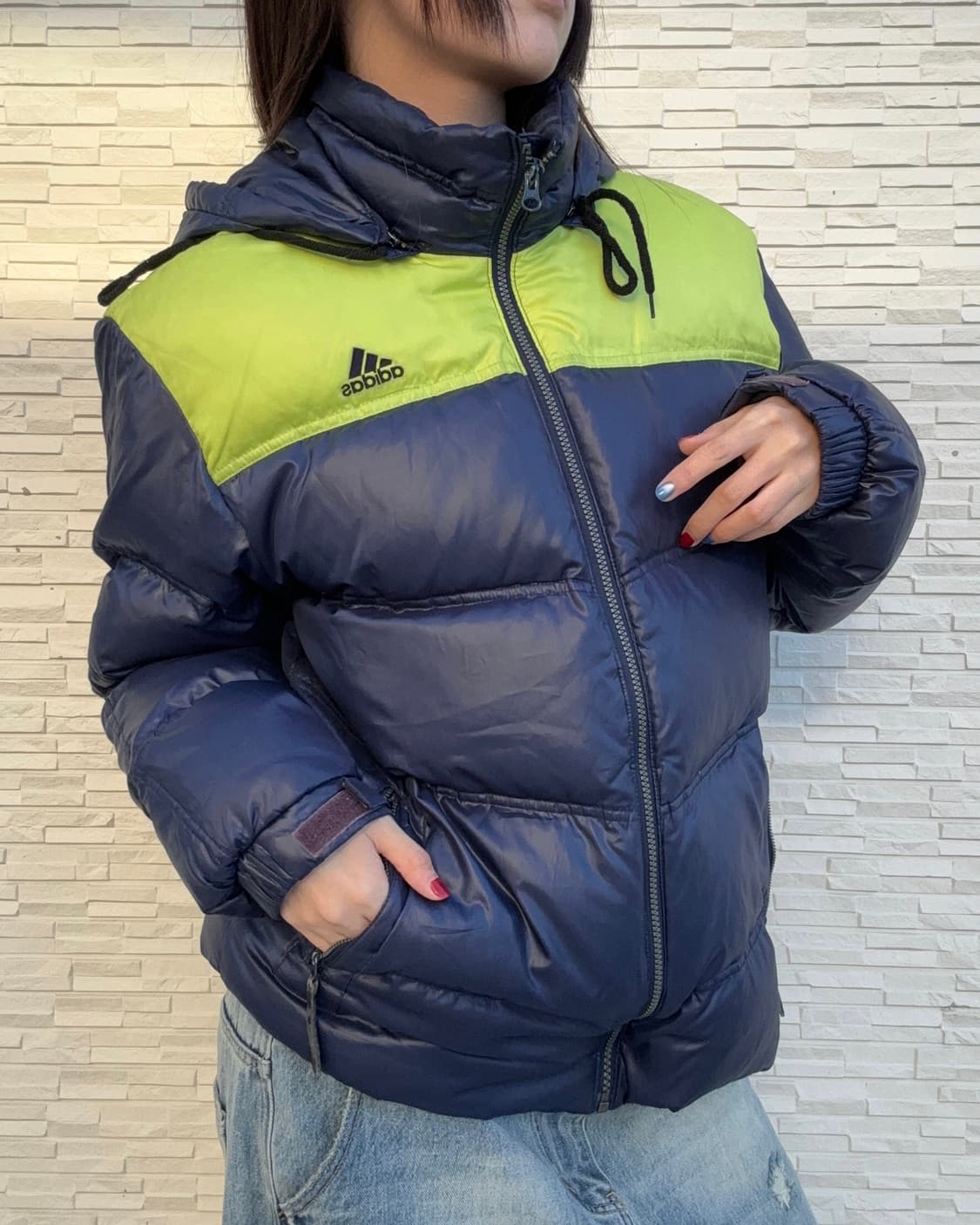 90s ADIDAS 덕다운 패딩 상품이미지1