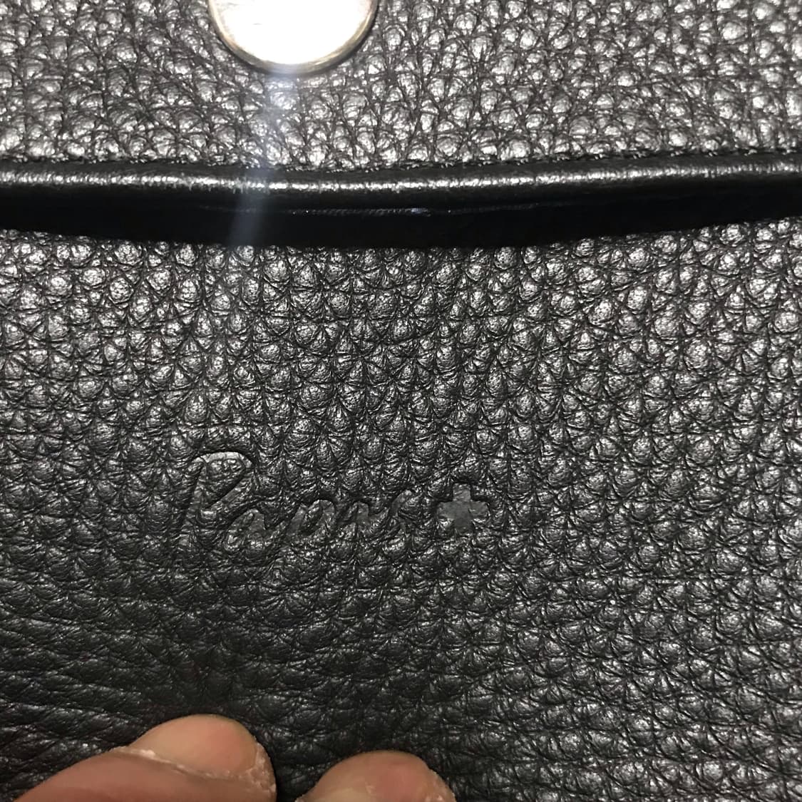 00s 재팬 papas 미니 소가죽 크로스백 새상품 상품이미지4