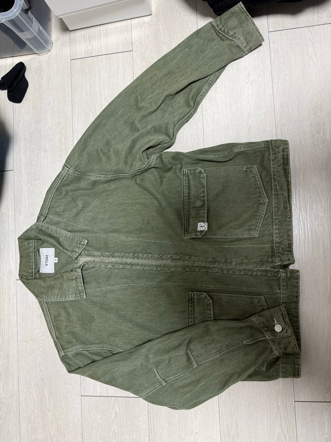 엑스톤즈 데님 자켓 m사이즈 상품이미지2